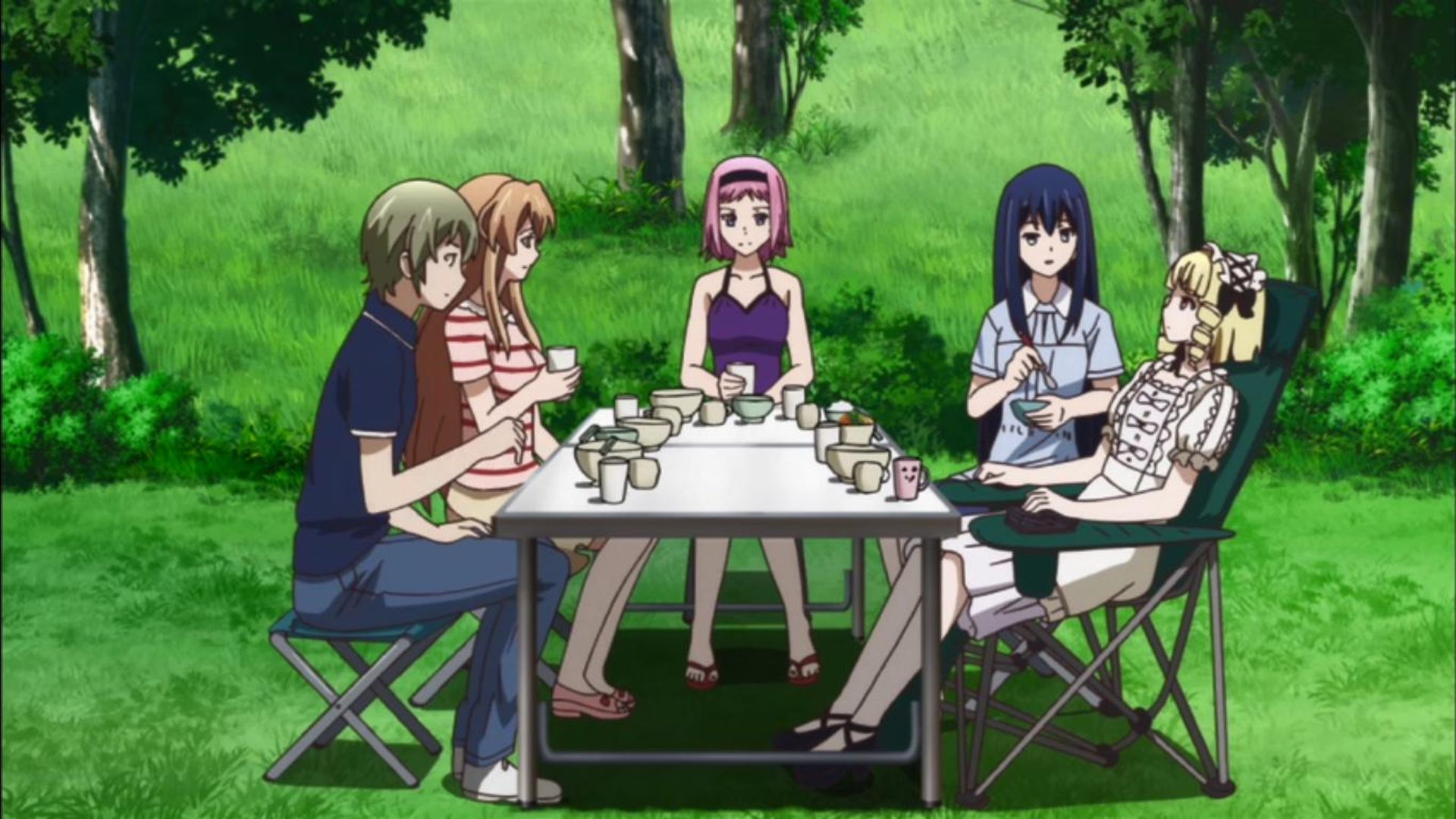 Brynhildr in the Darkness background