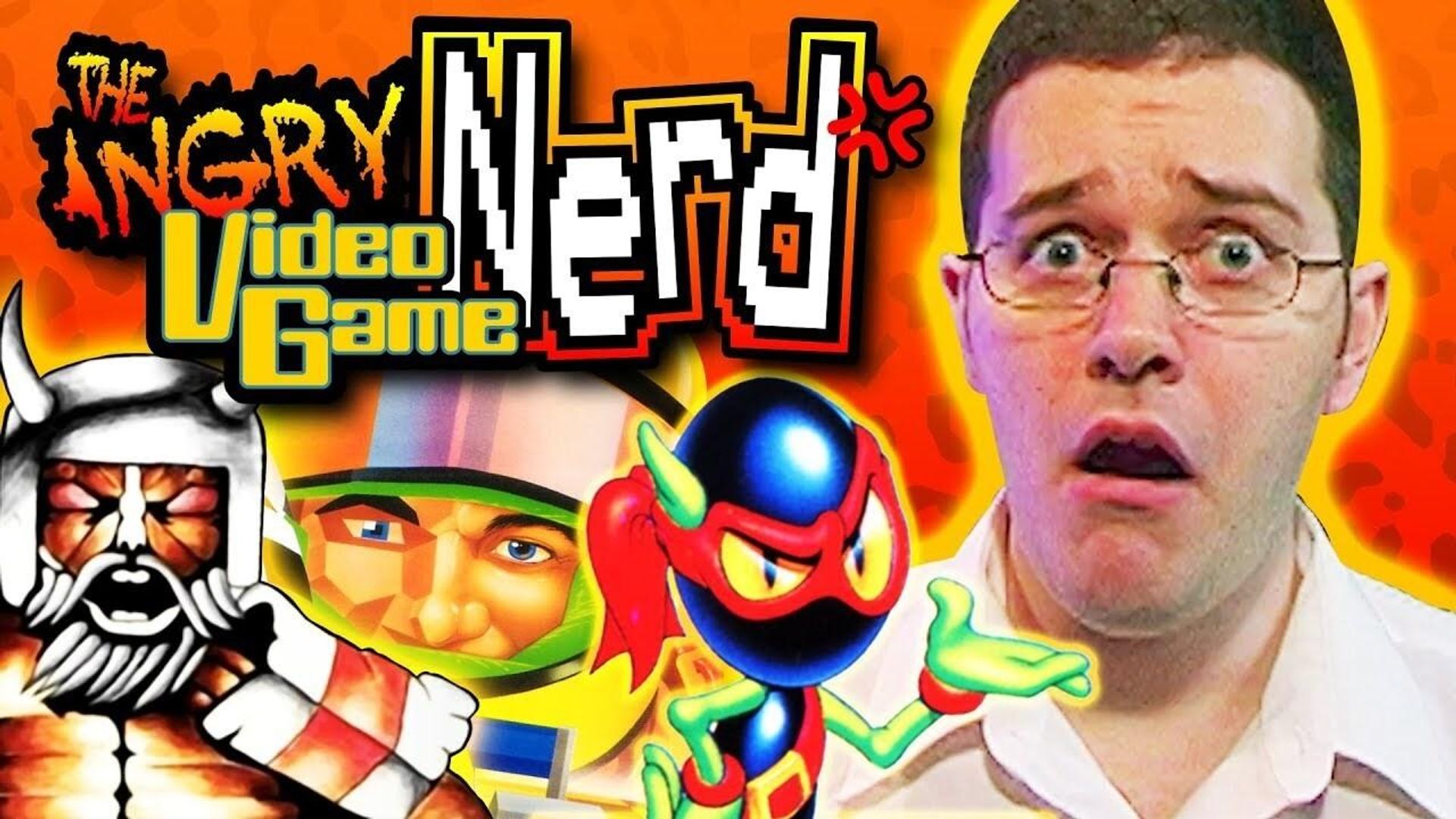 The Angry Video Game Nerd background