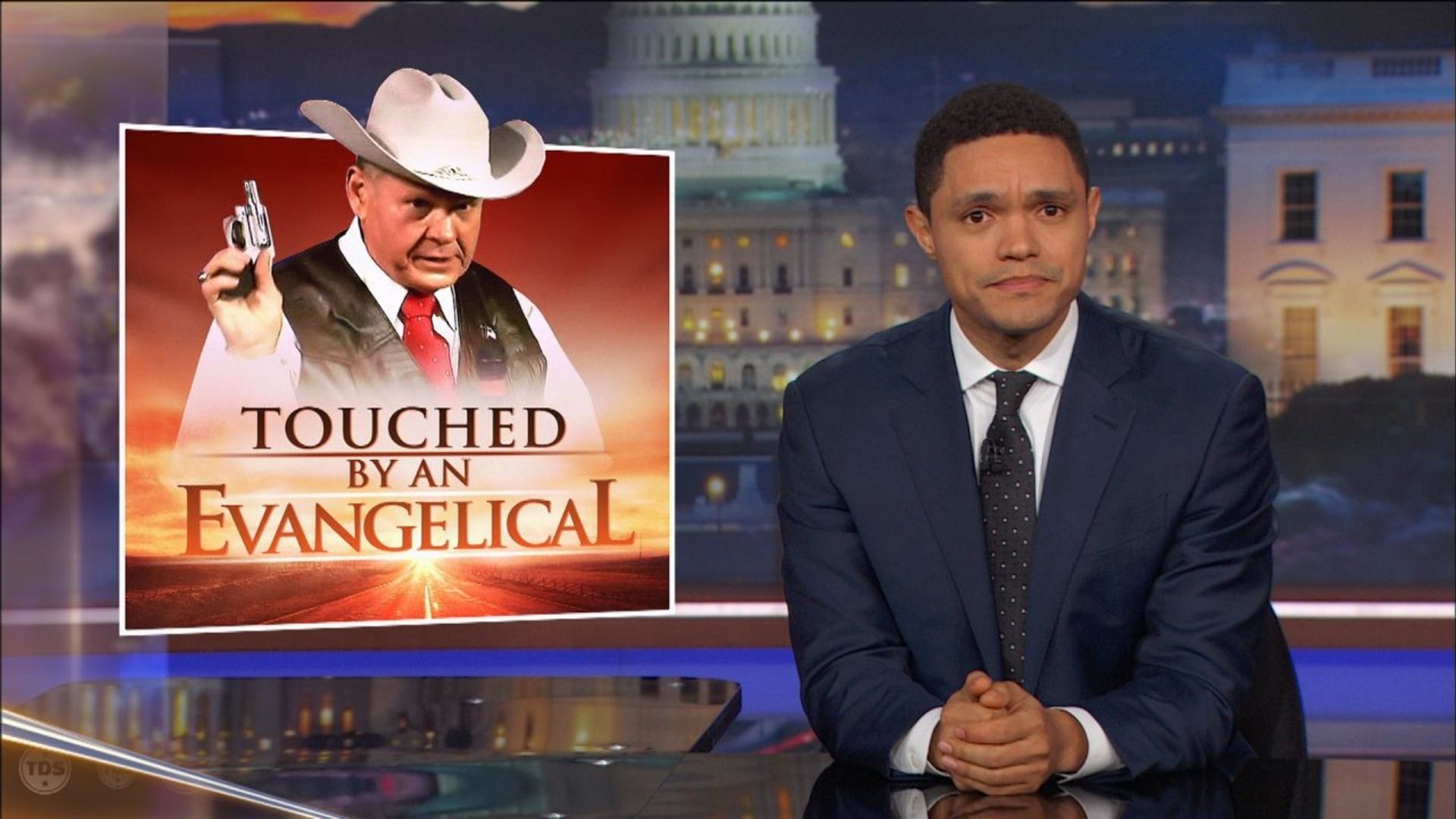 The Daily Show background