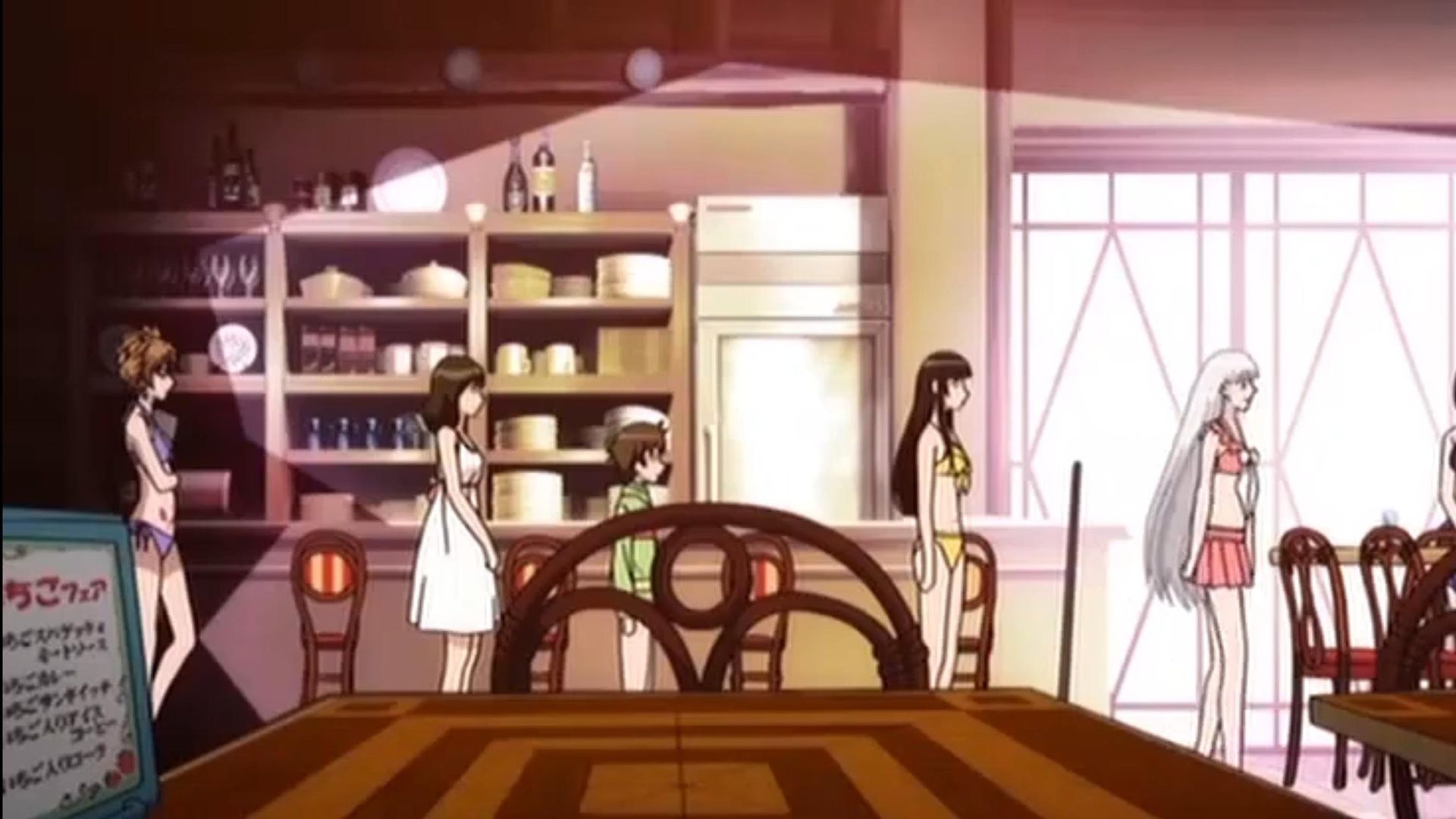 Natsu no arashi! background