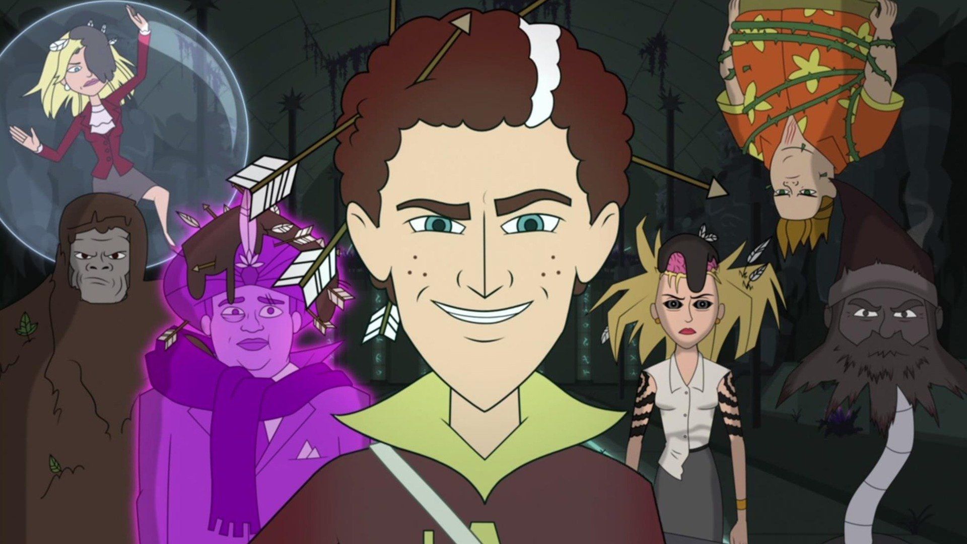 The Awesomes background