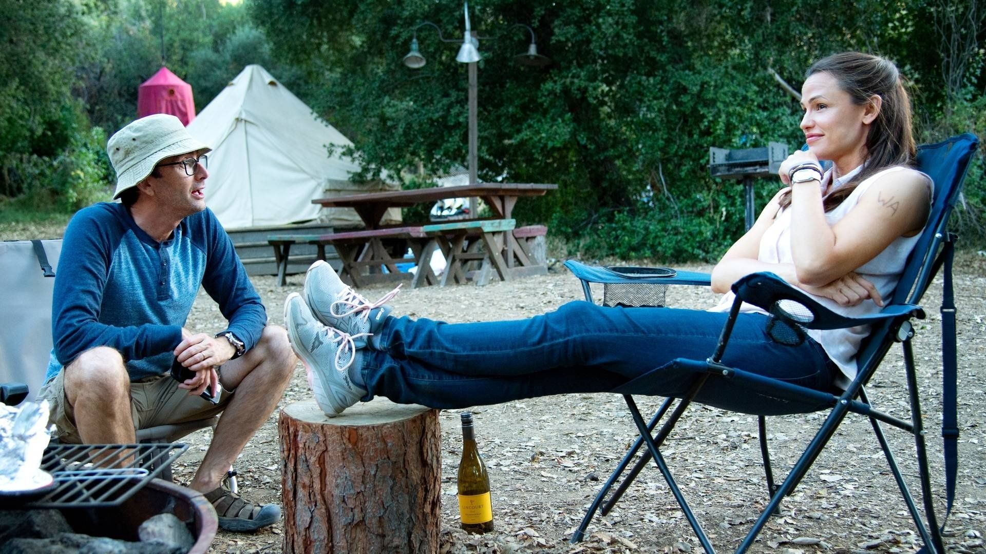 Camping background