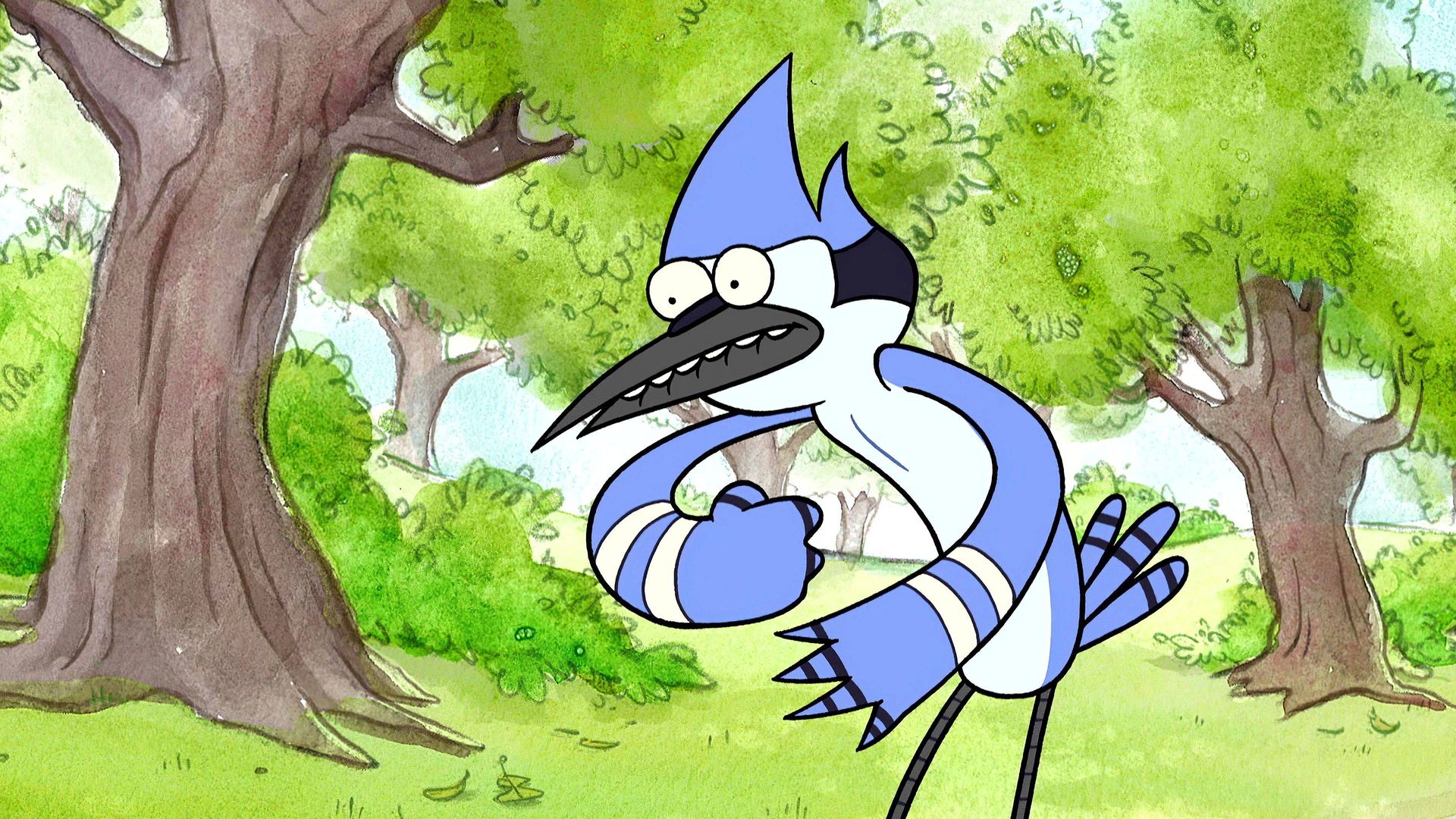 Regular Show background