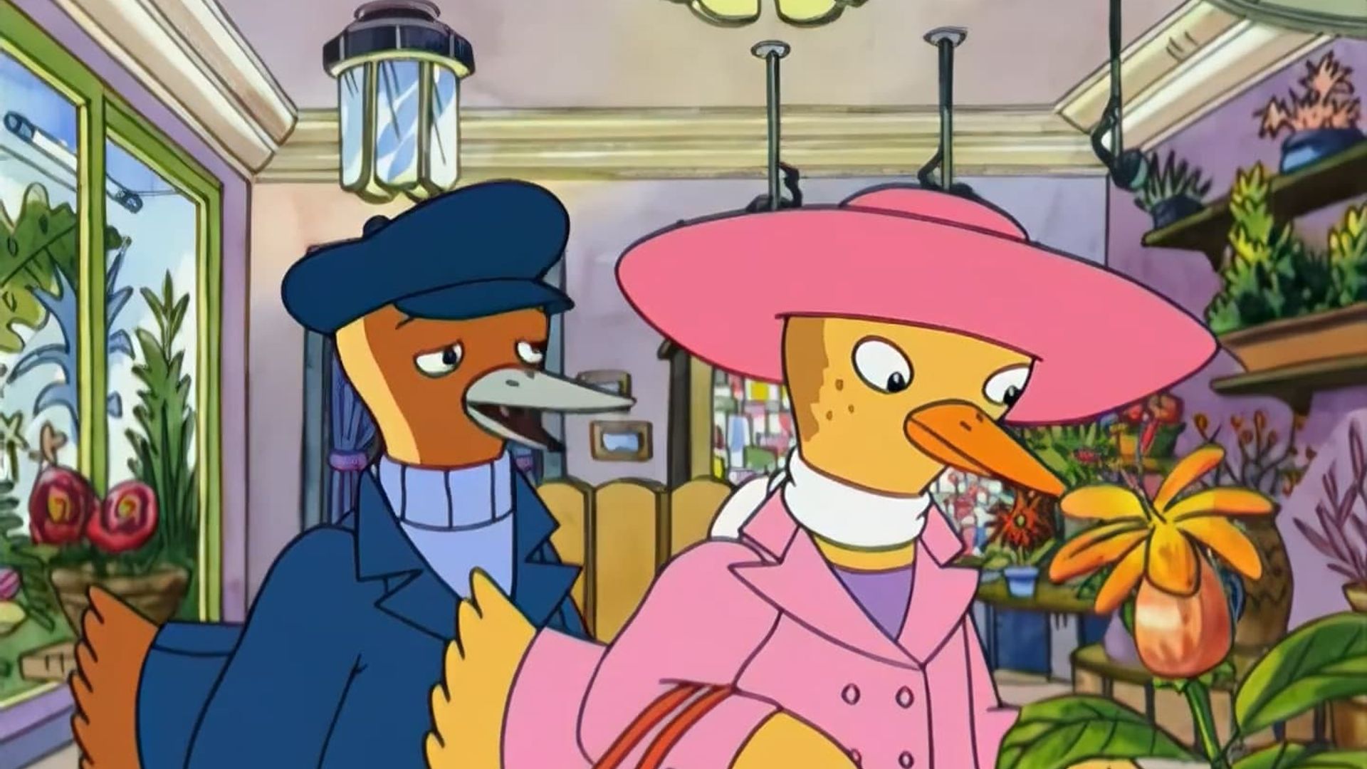 A Miss Mallard Mystery background