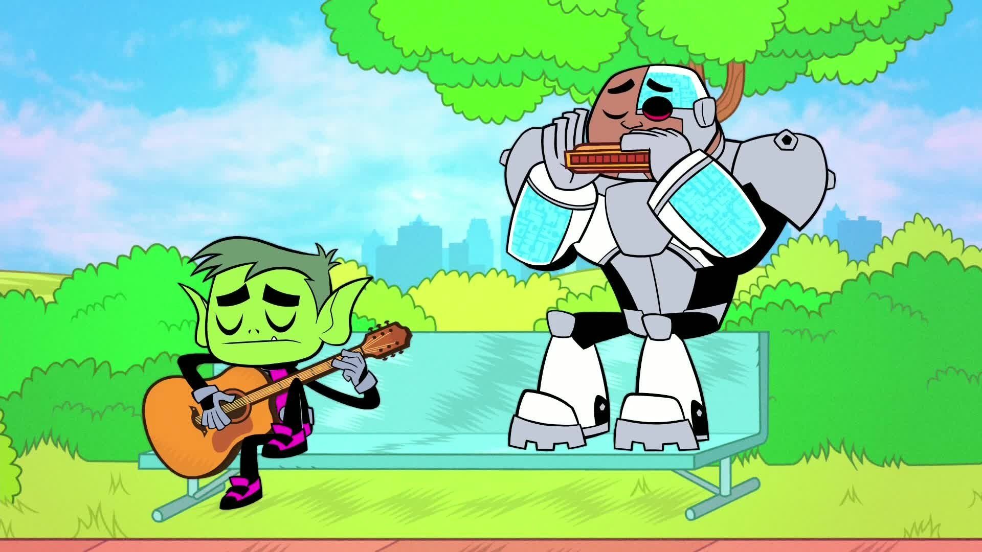 Teen Titans Go! background