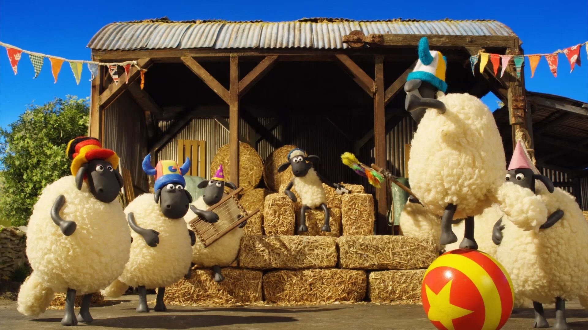 Shaun the Sheep background
