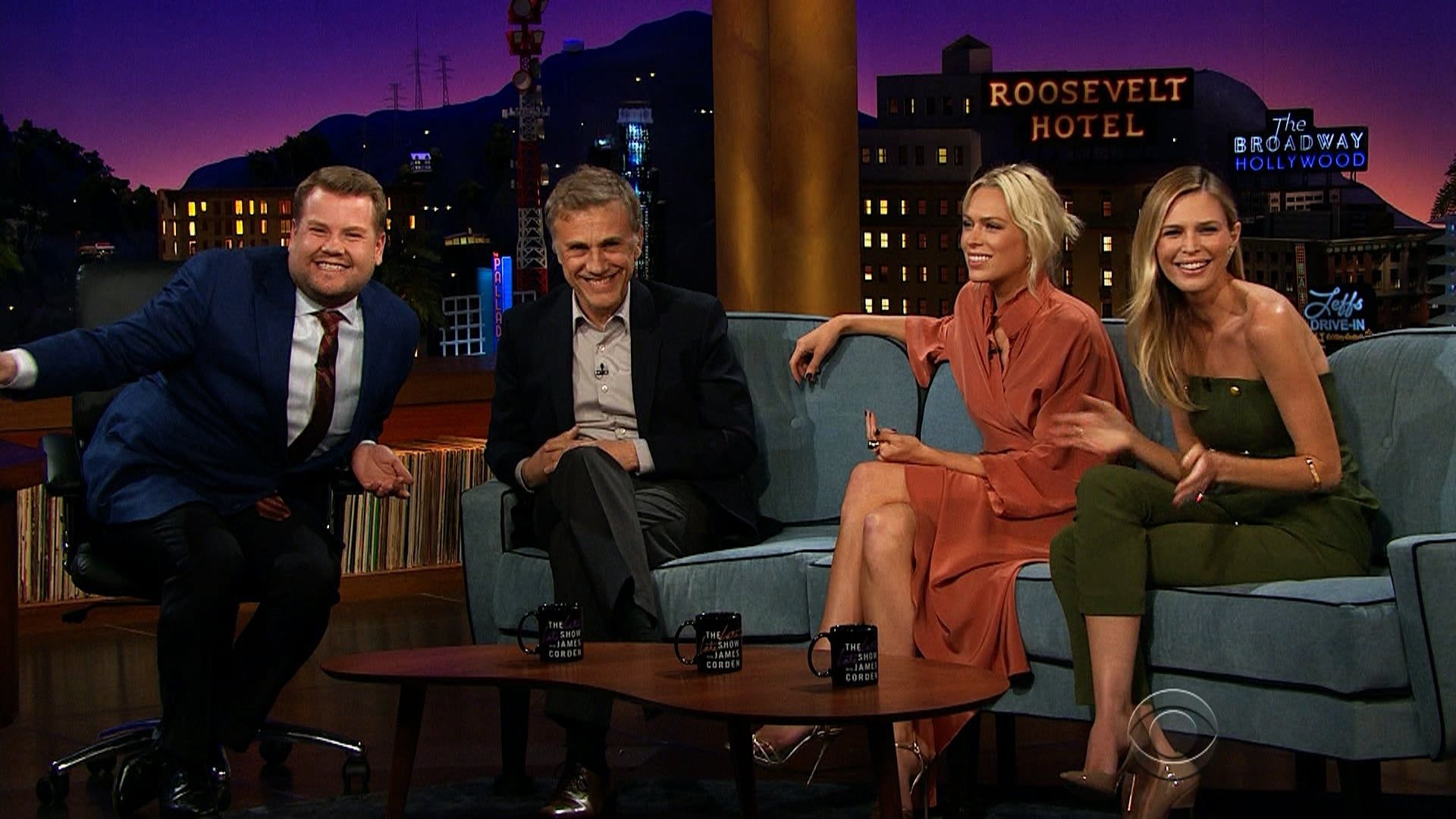 The Late Late Show with James Corden background