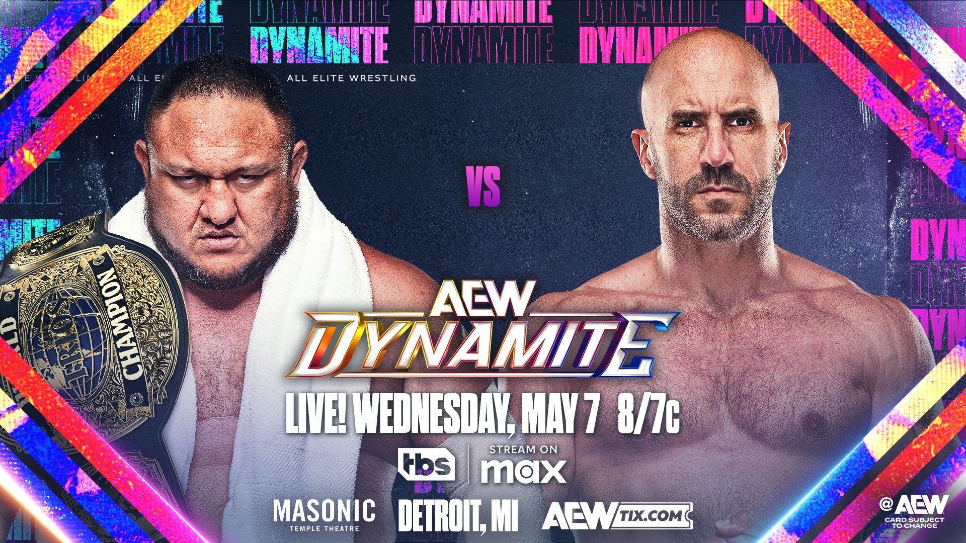 All Elite Wrestling: Dynamite background