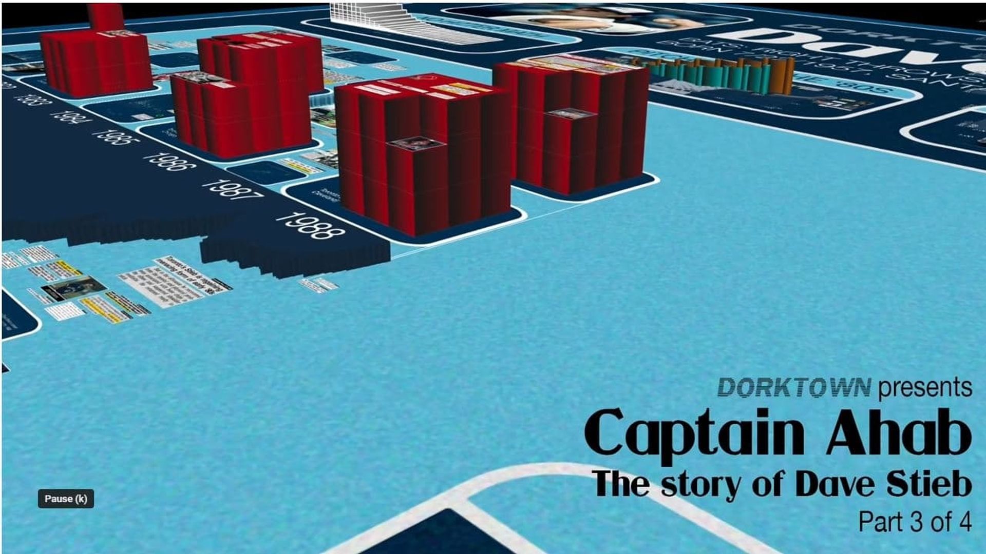 Captain Ahab: The Story of Dave Stieb background