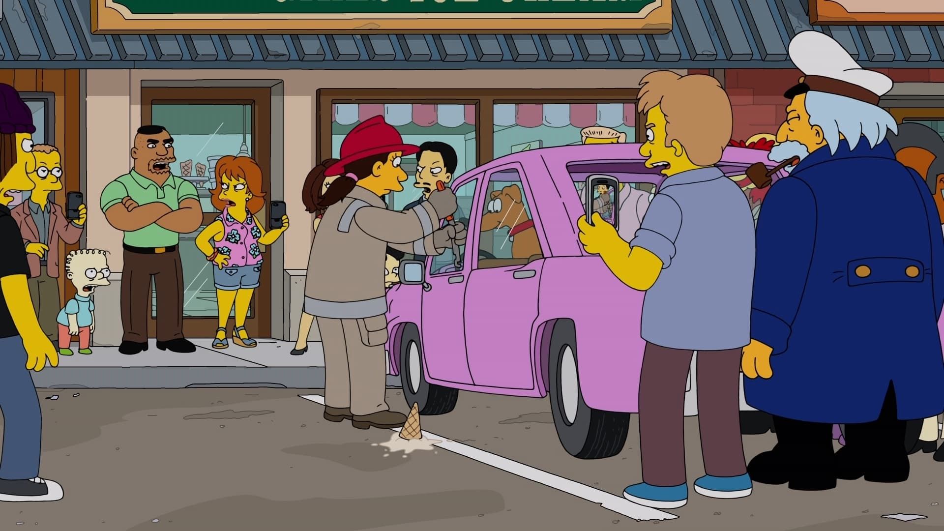 The Simpsons background