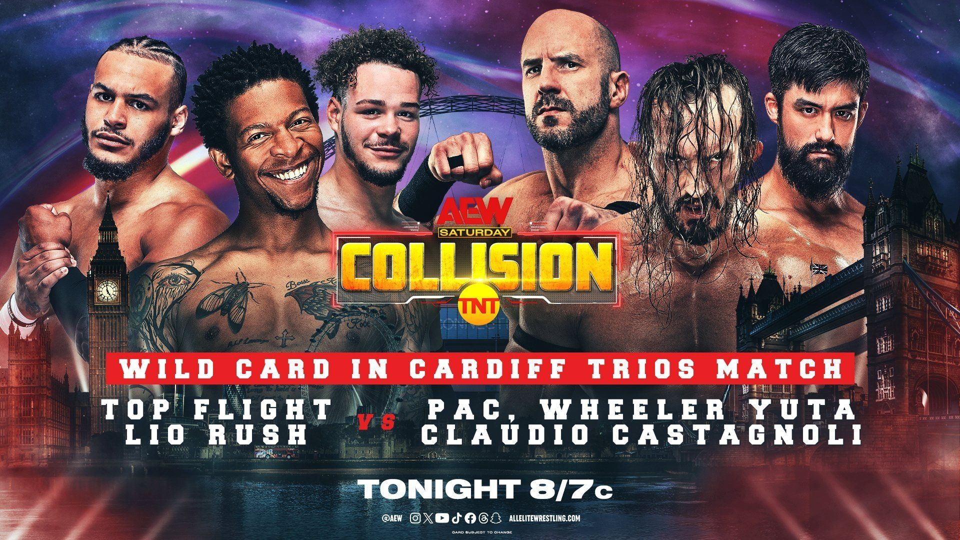 AEW Collision background