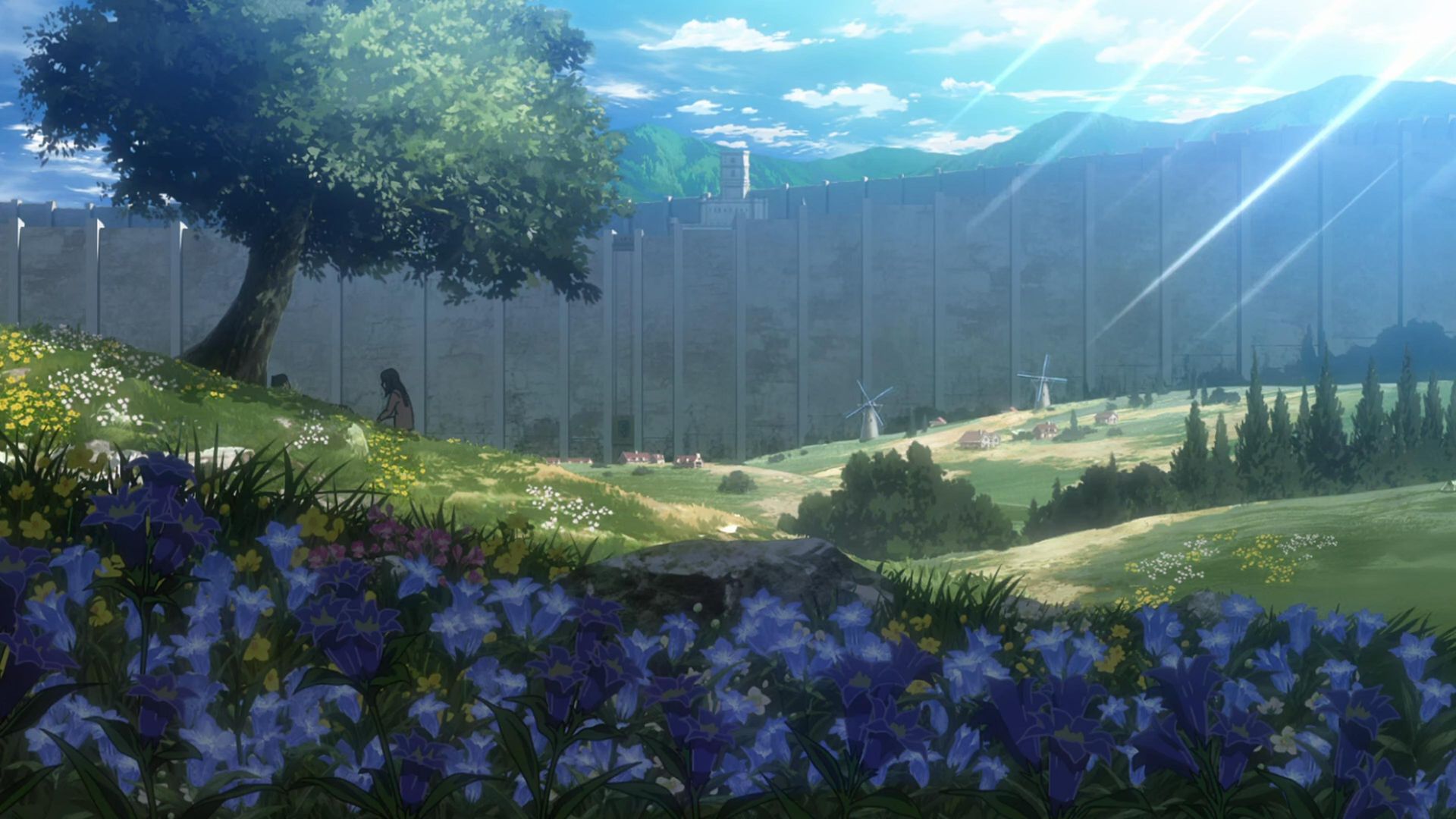 Attack on Titan background