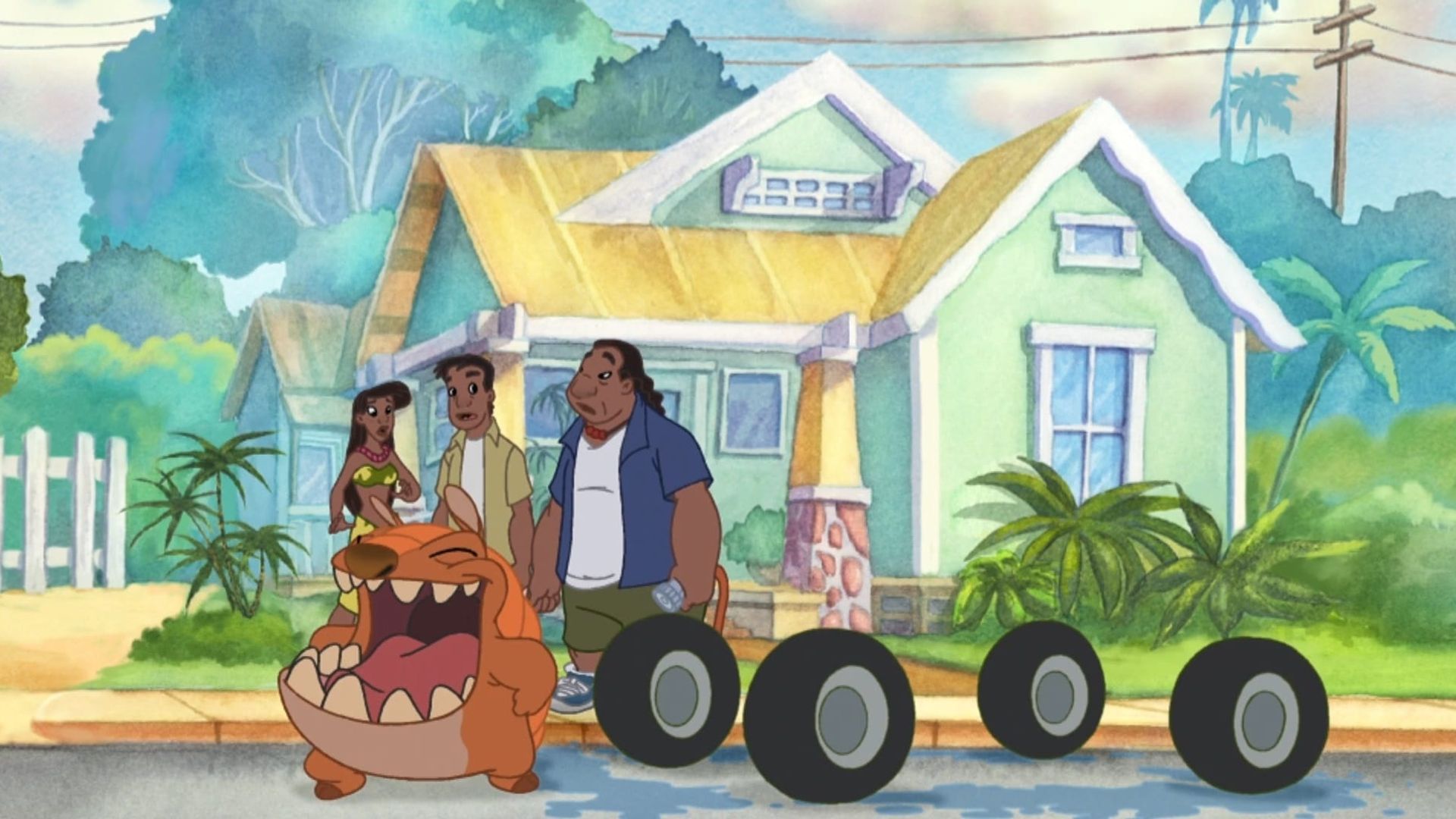 Lilo & Stitch: The Series background