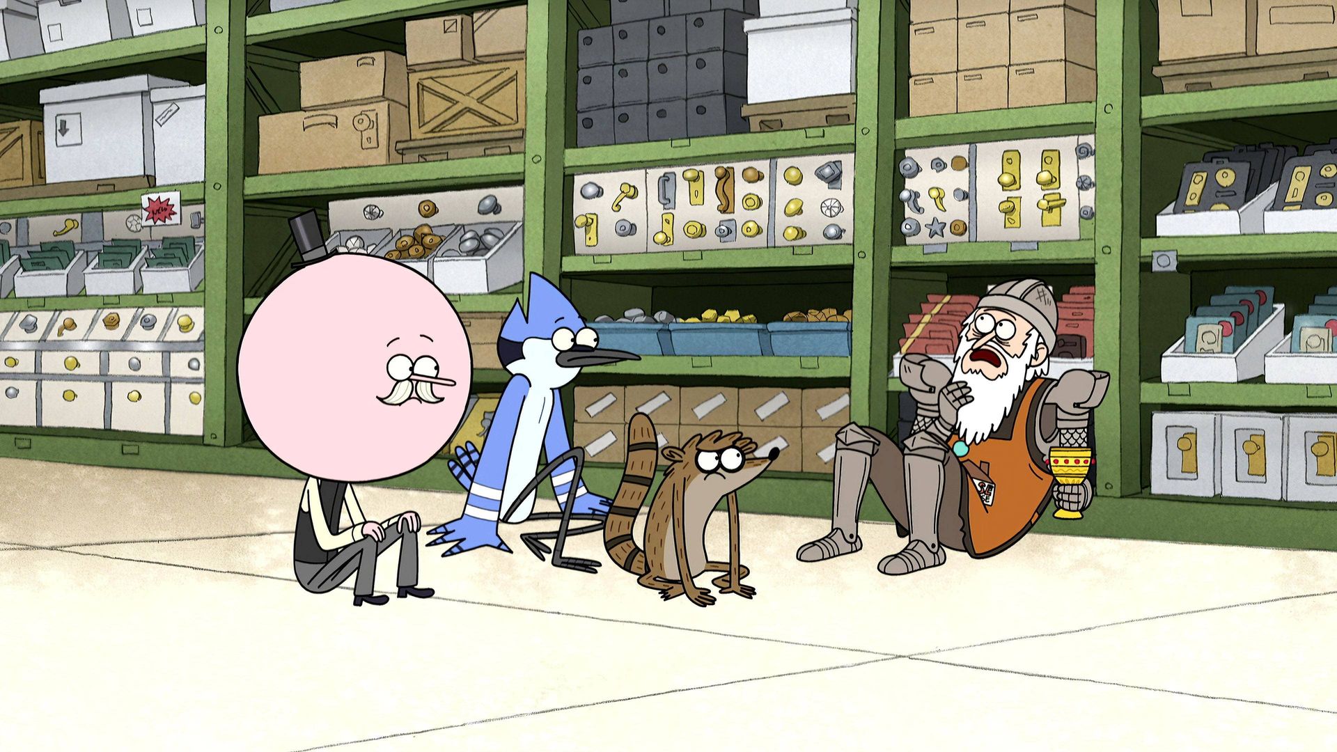 Regular Show background