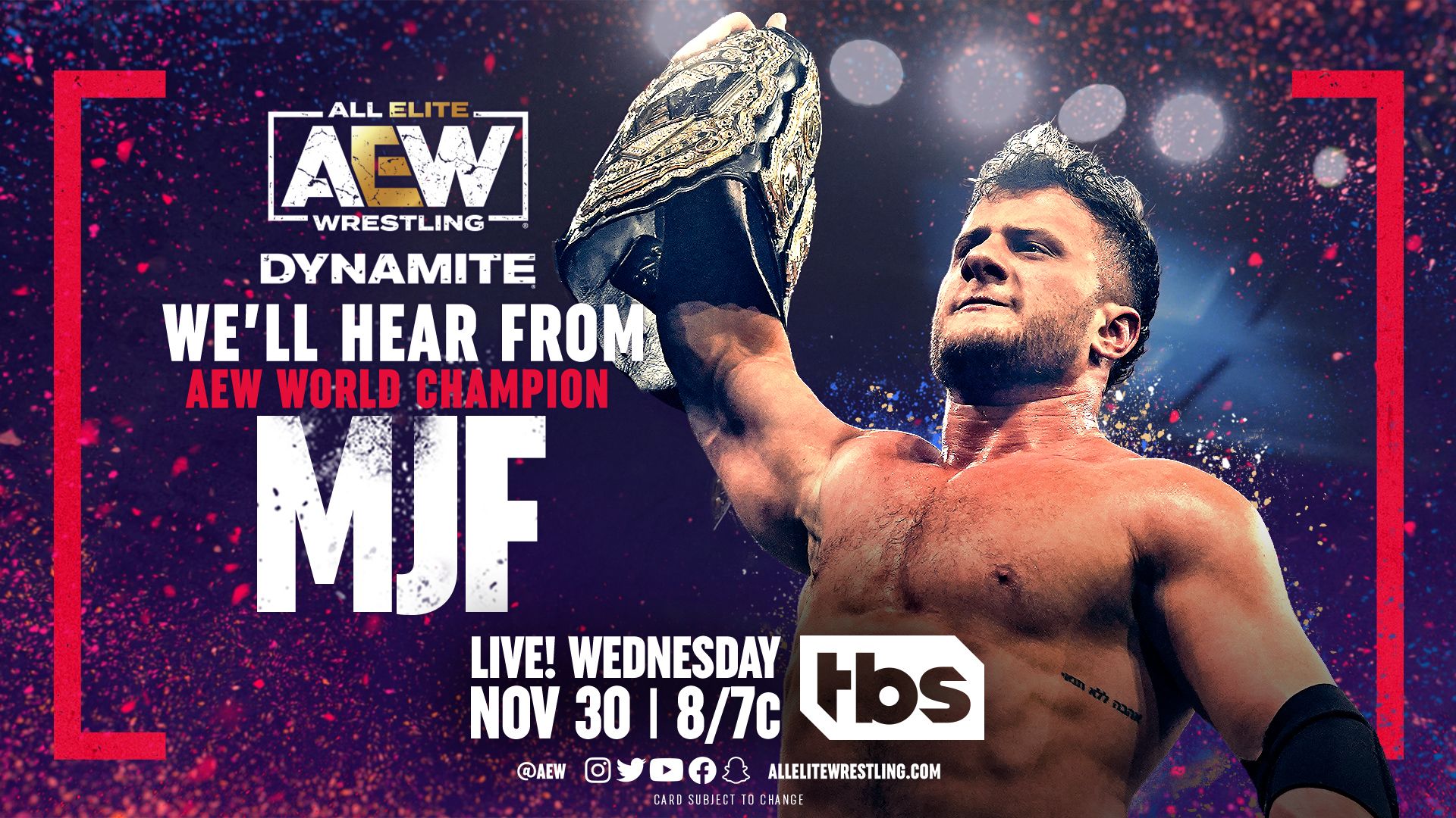 All Elite Wrestling: Dynamite background