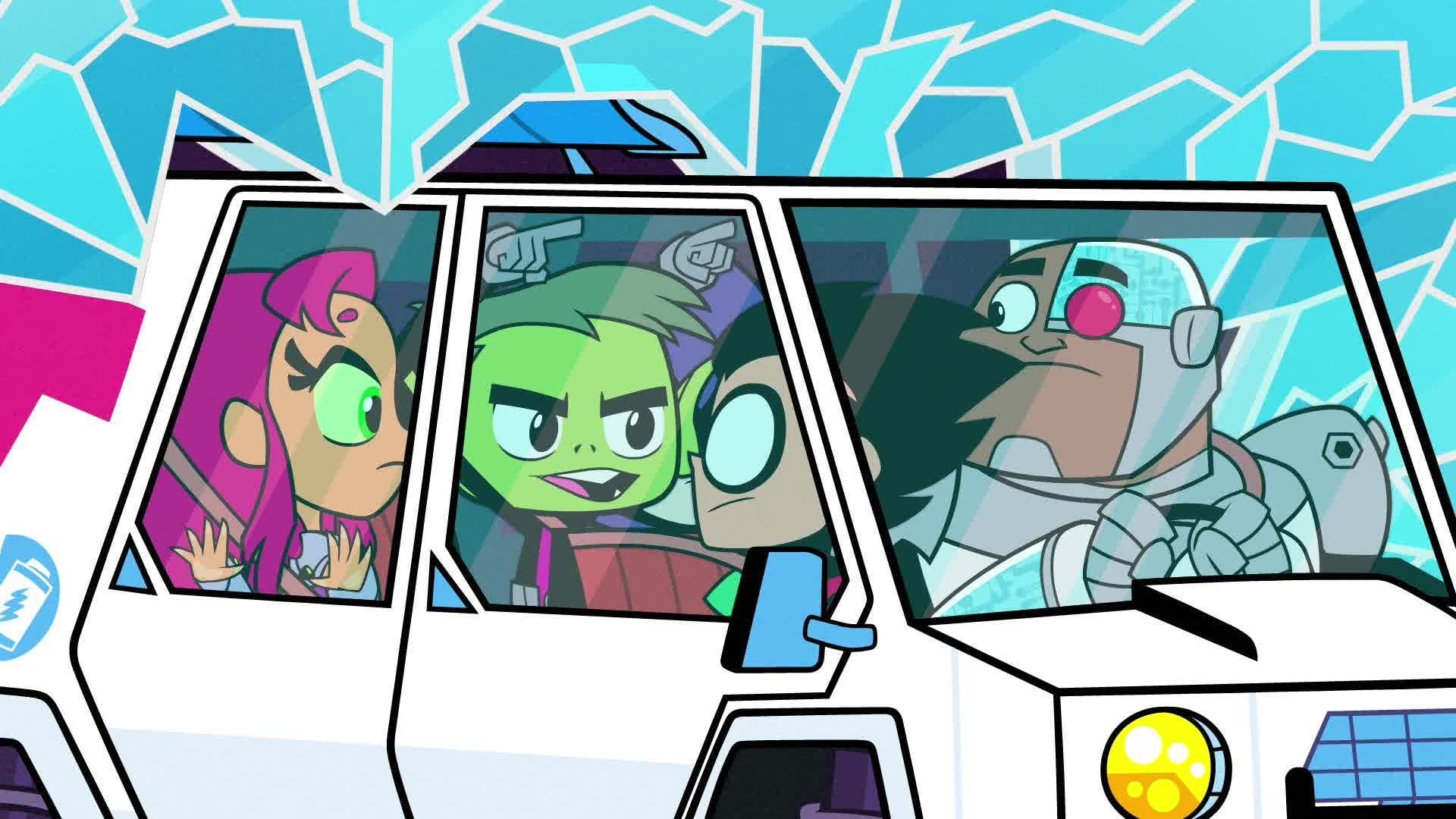 Teen Titans Go! background