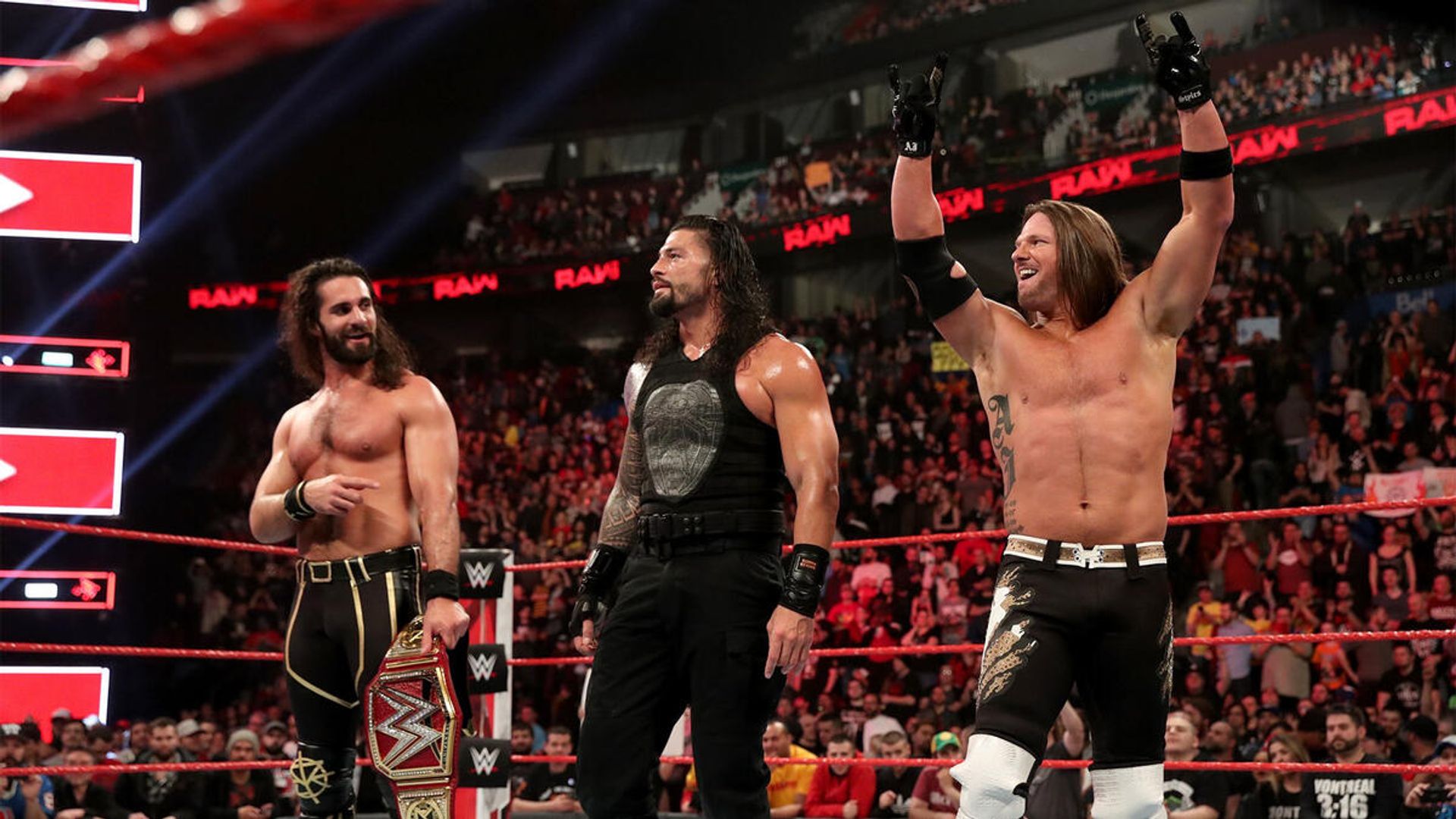 WWE Raw background