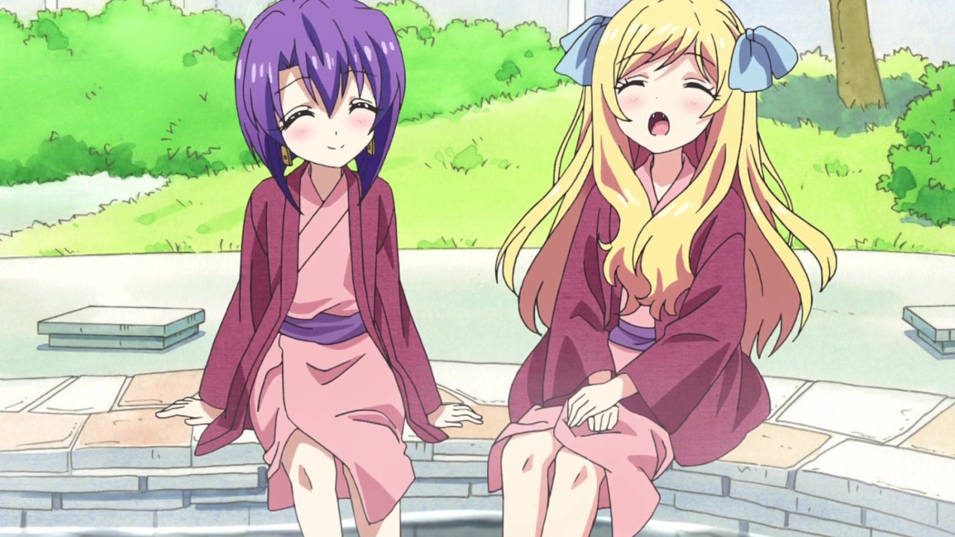 Jashin-chan Dropkick background