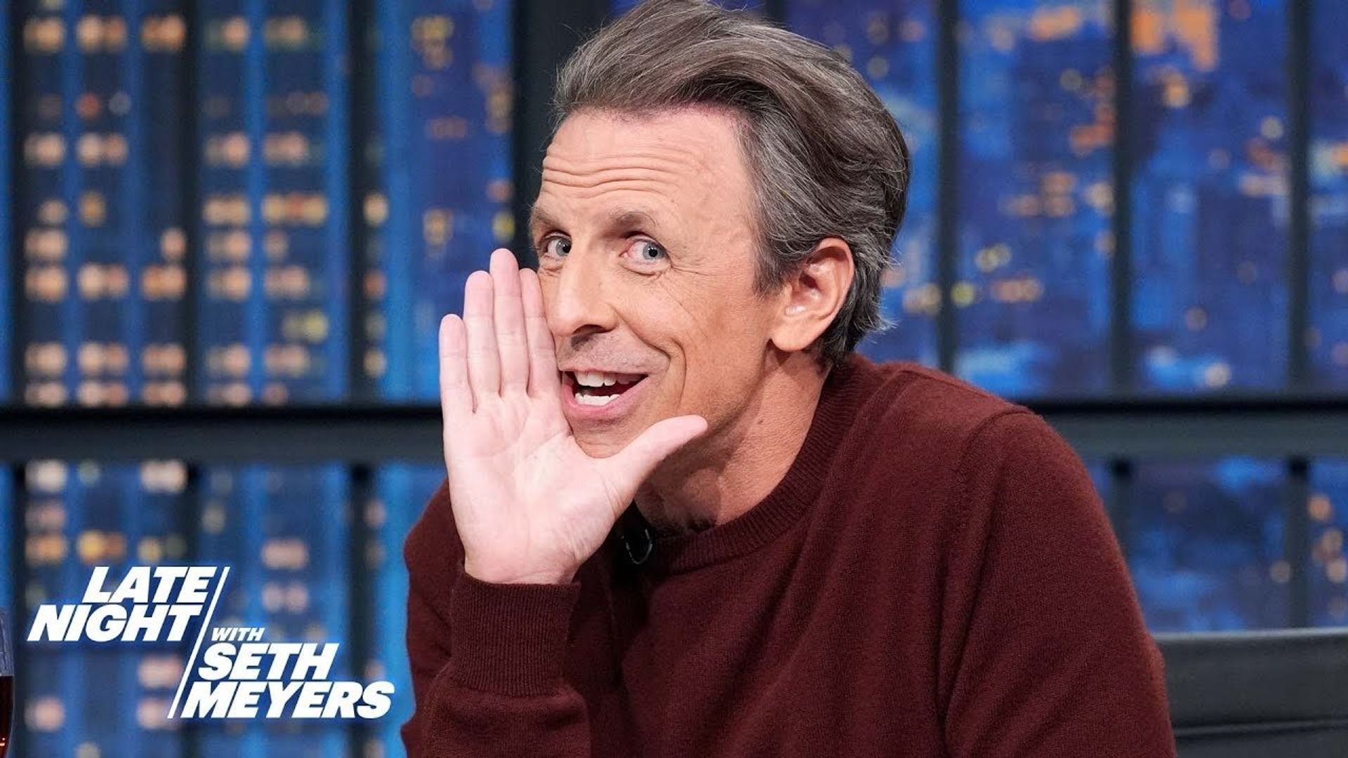 Late Night with Seth Meyers: Corrections" background