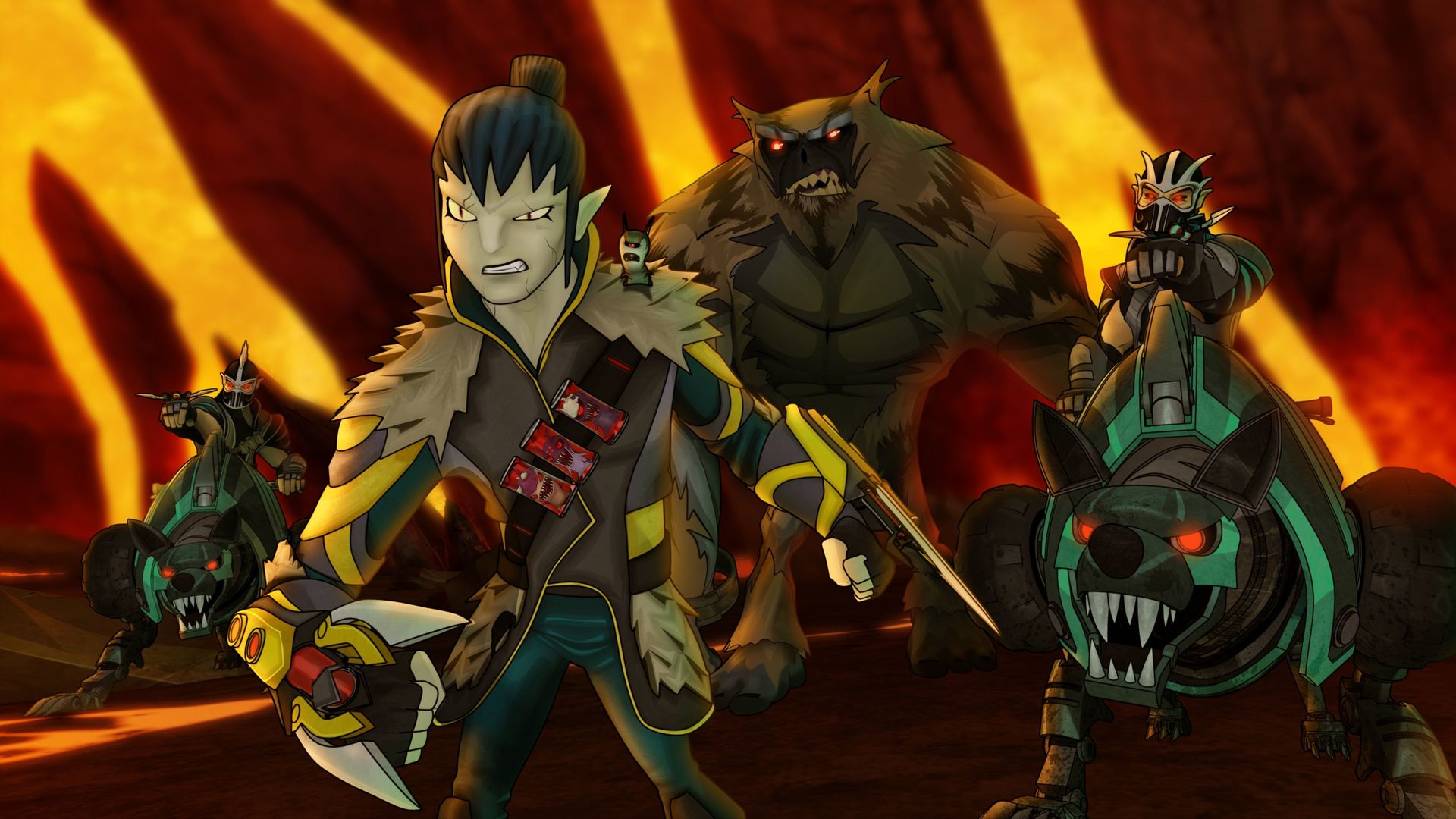 Slugterra background