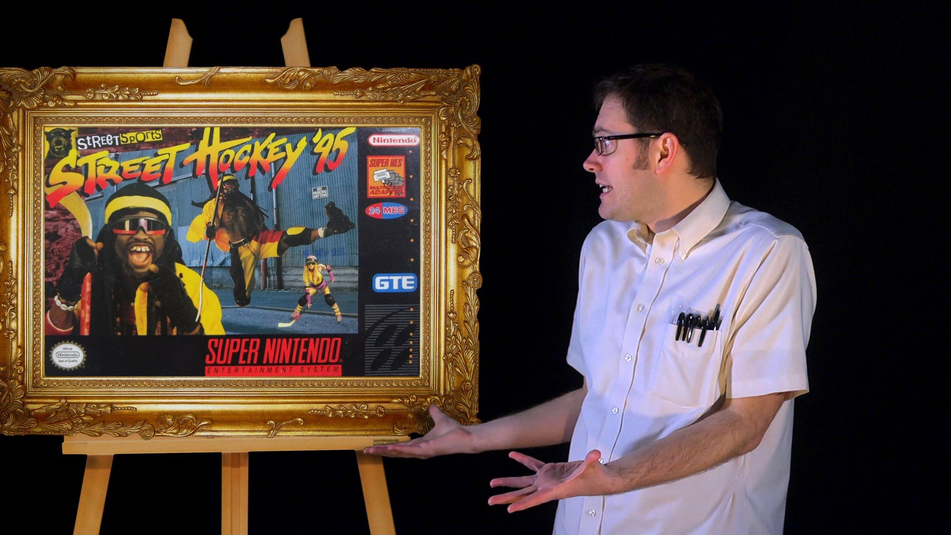 The Angry Video Game Nerd background
