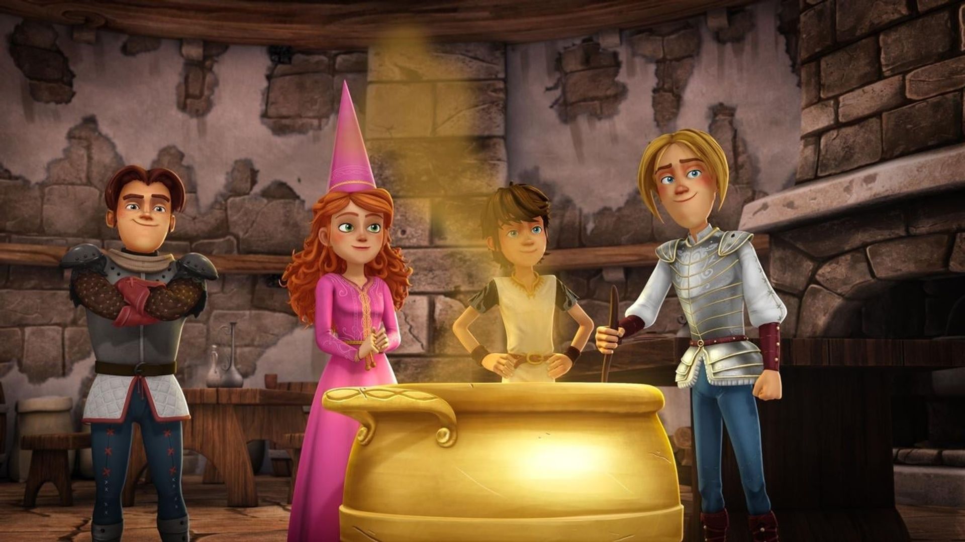 Arthur et les enfants de la Table Ronde background
