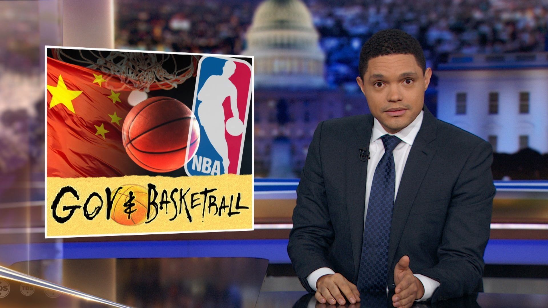 The Daily Show background