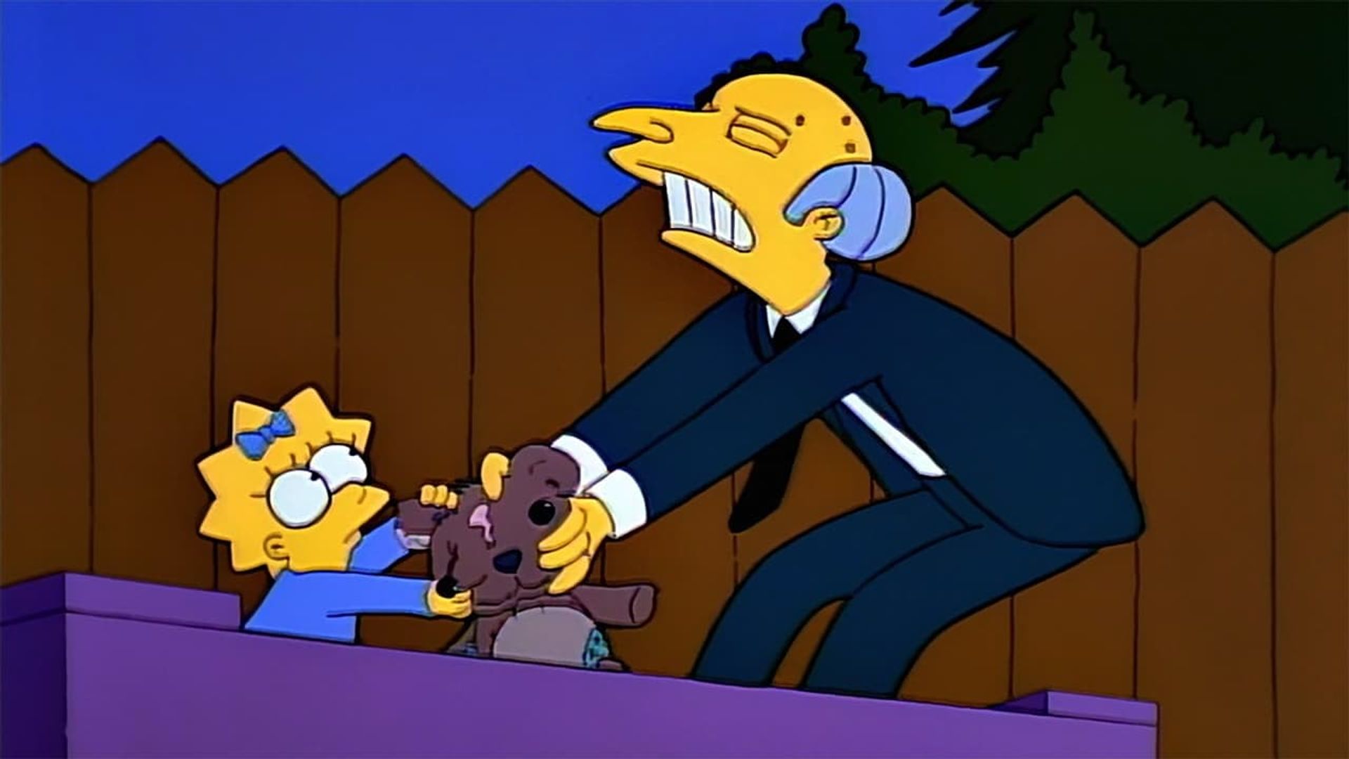 The Simpsons background