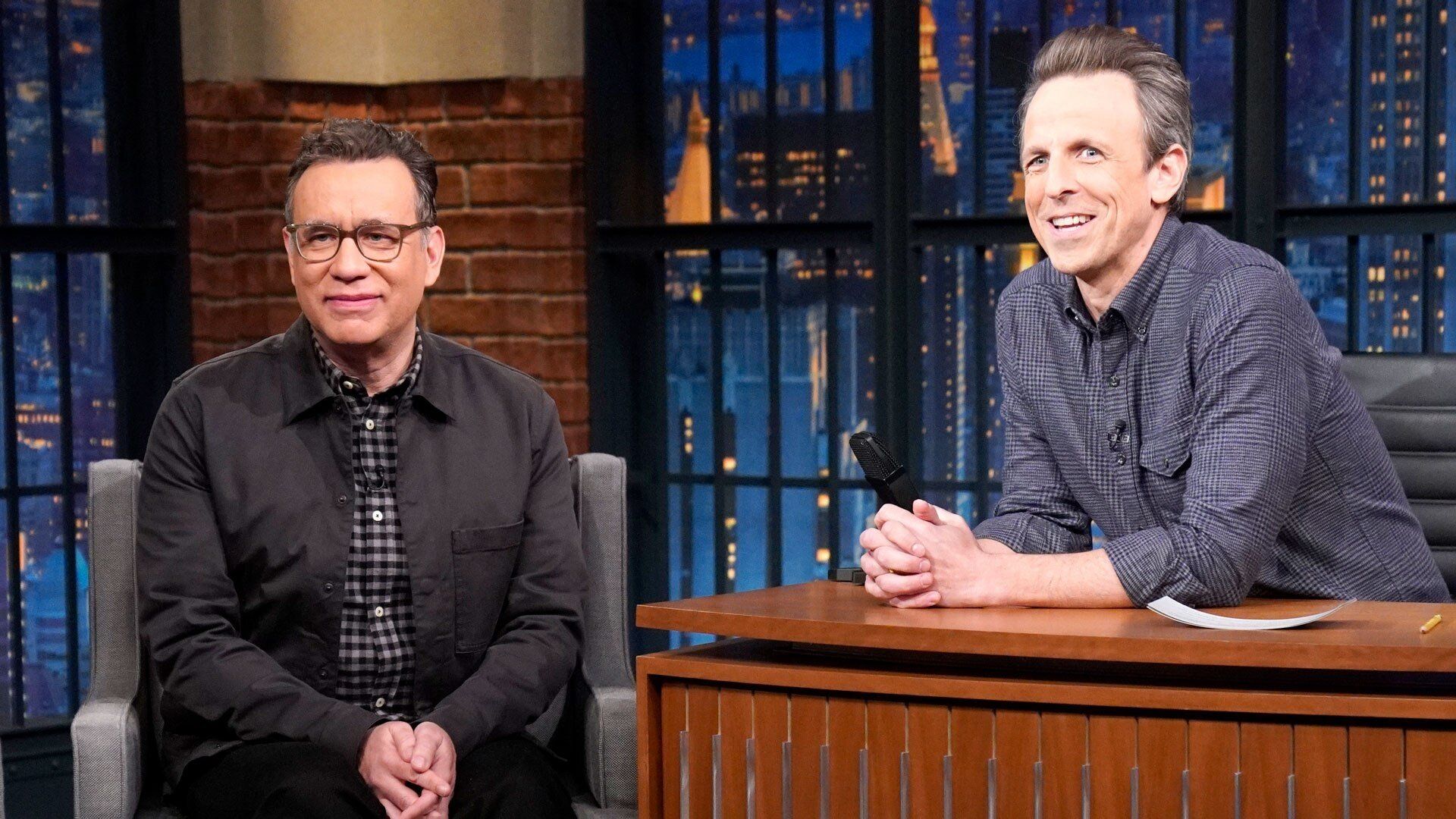Late Night with Seth Meyers background