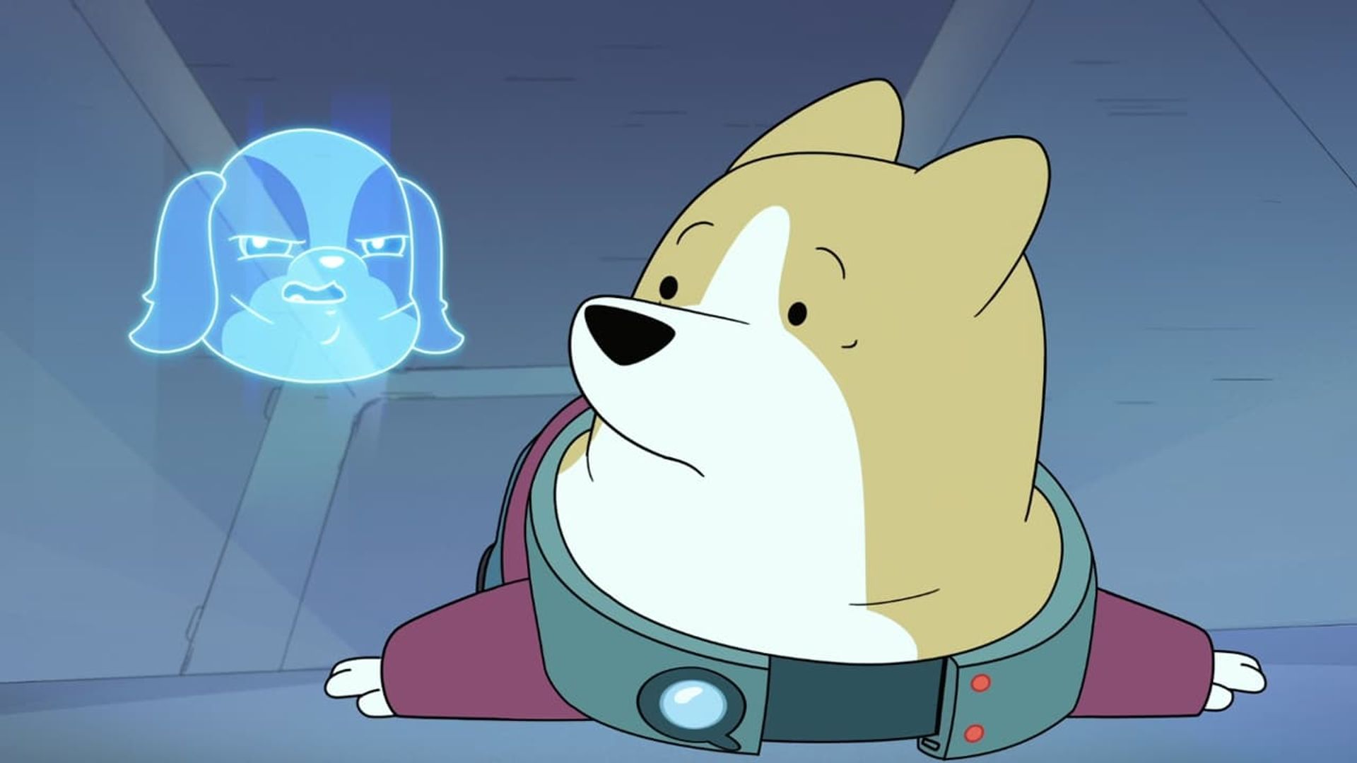 Dogs in Space background