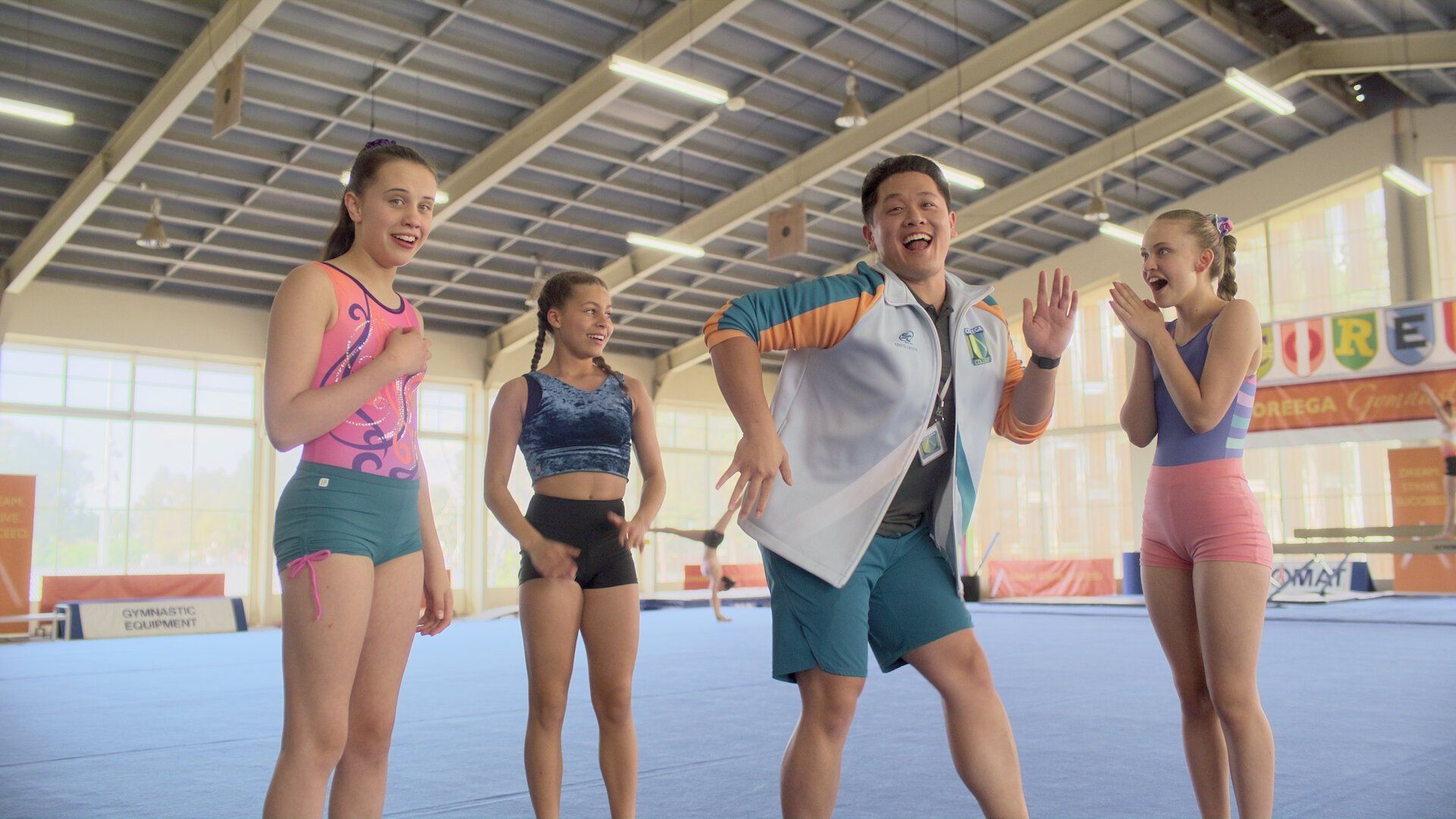 Gymnastics Academy: A Second Chance! background