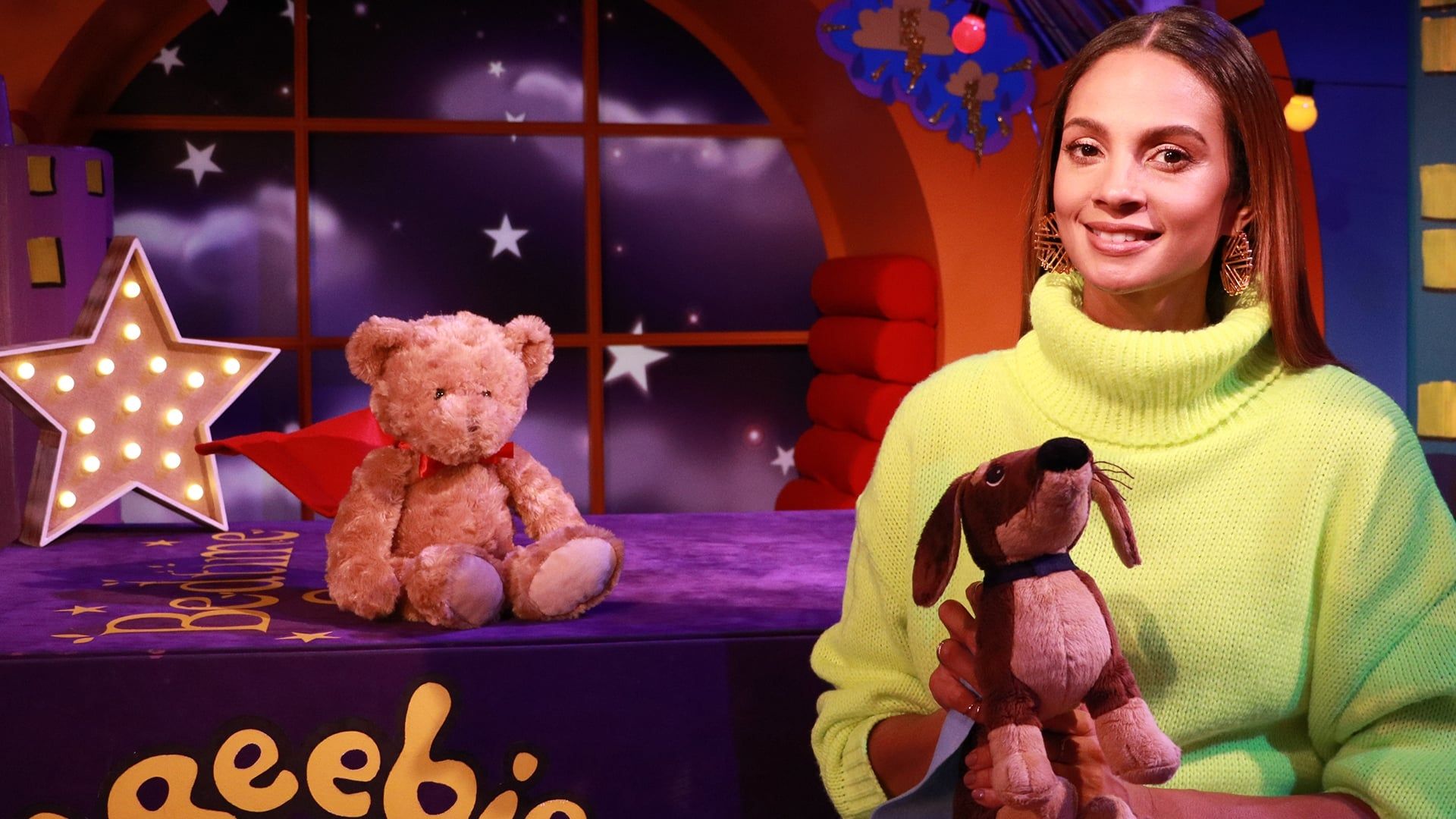 CBeebies Bedtime Story background