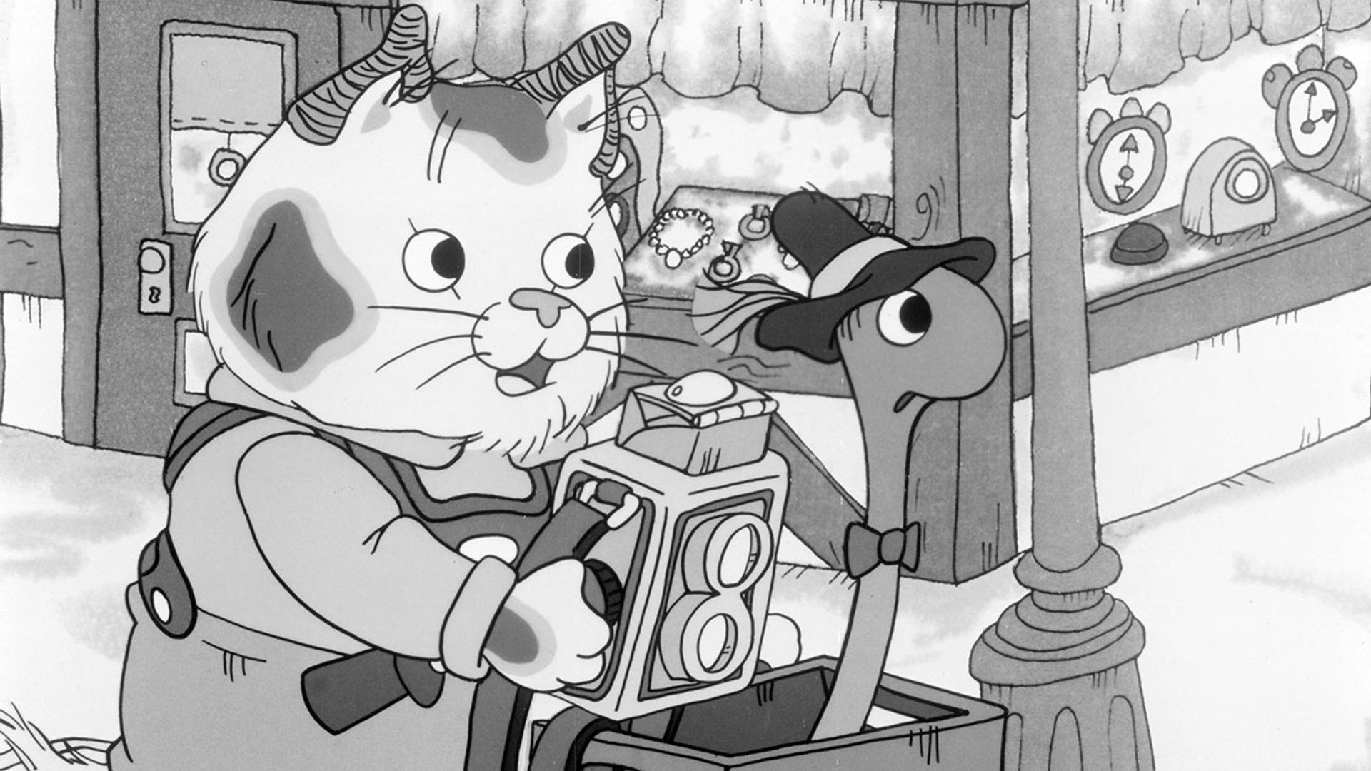 The Busy World of Richard Scarry background
