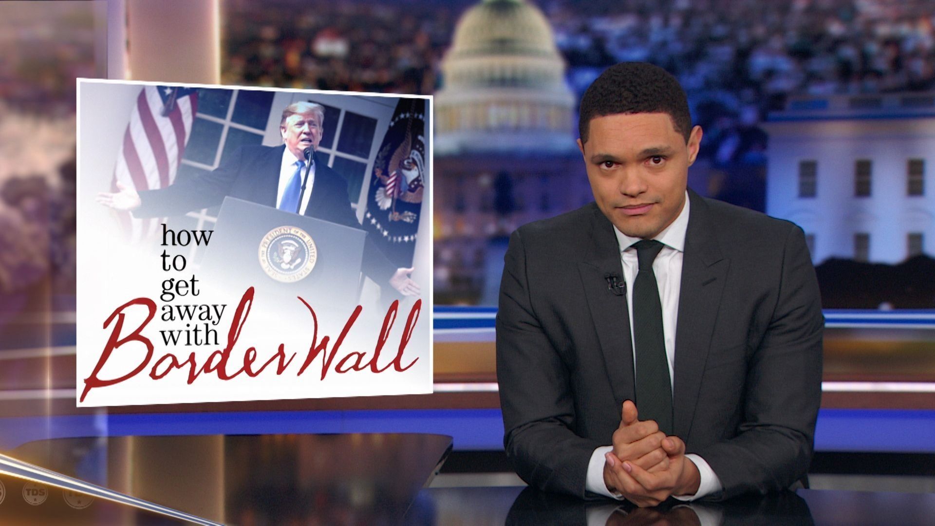 The Daily Show background