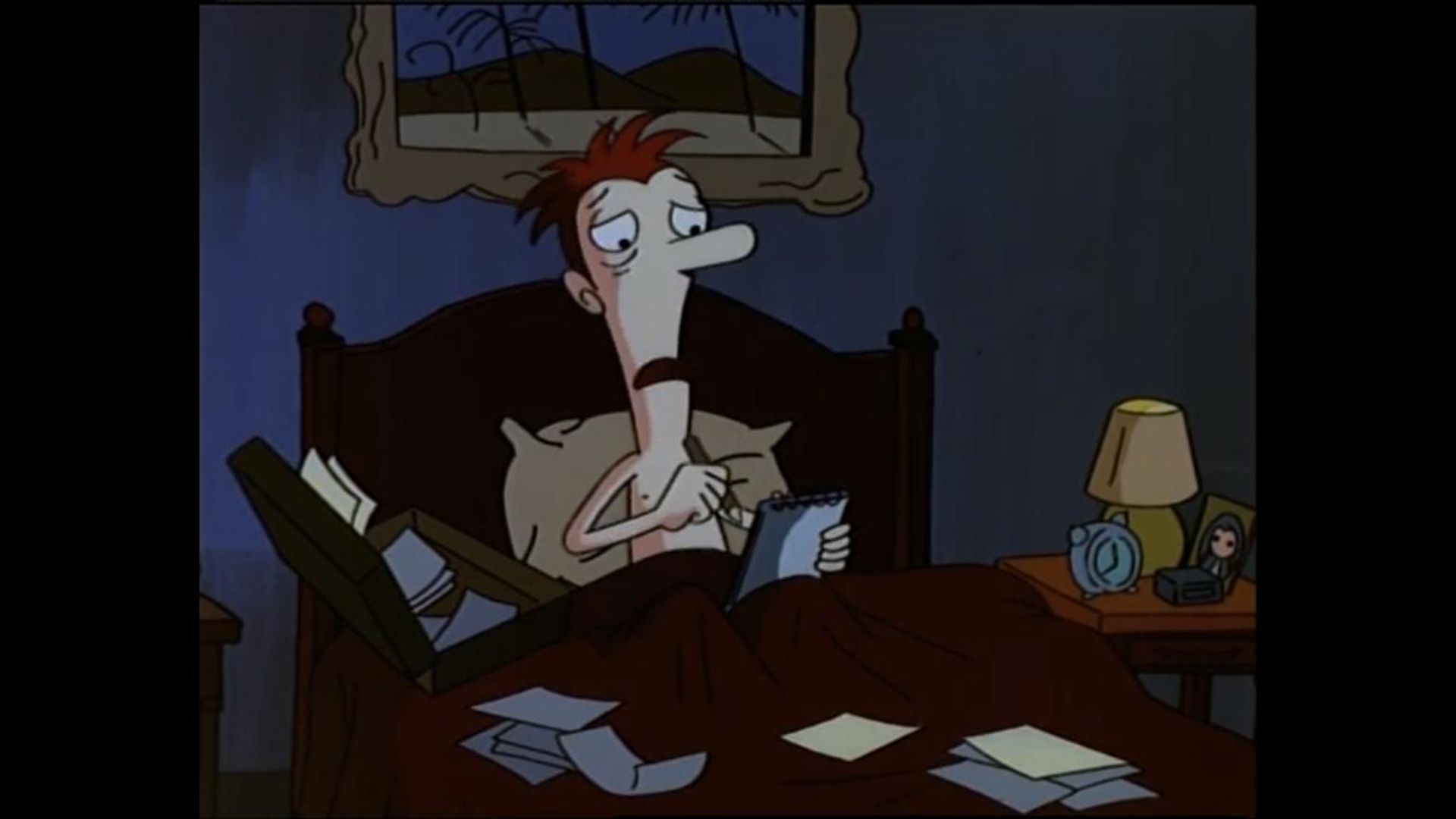 Stressed Eric background
