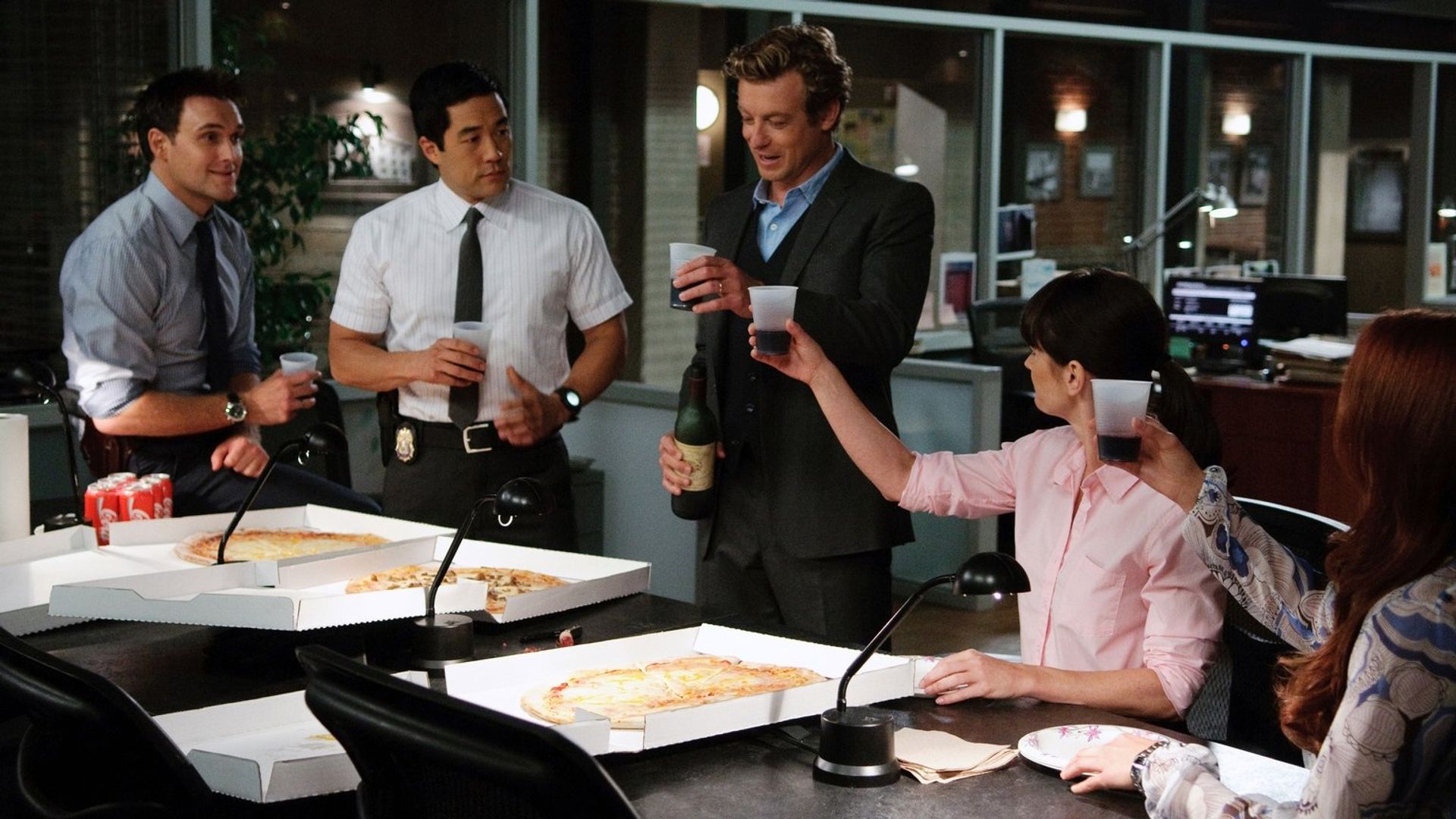 The Mentalist background