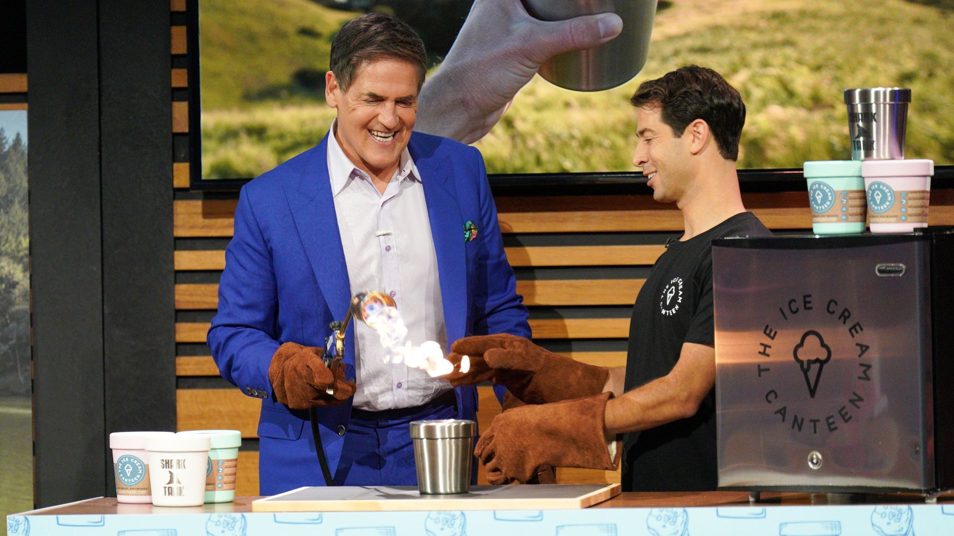 Shark Tank background
