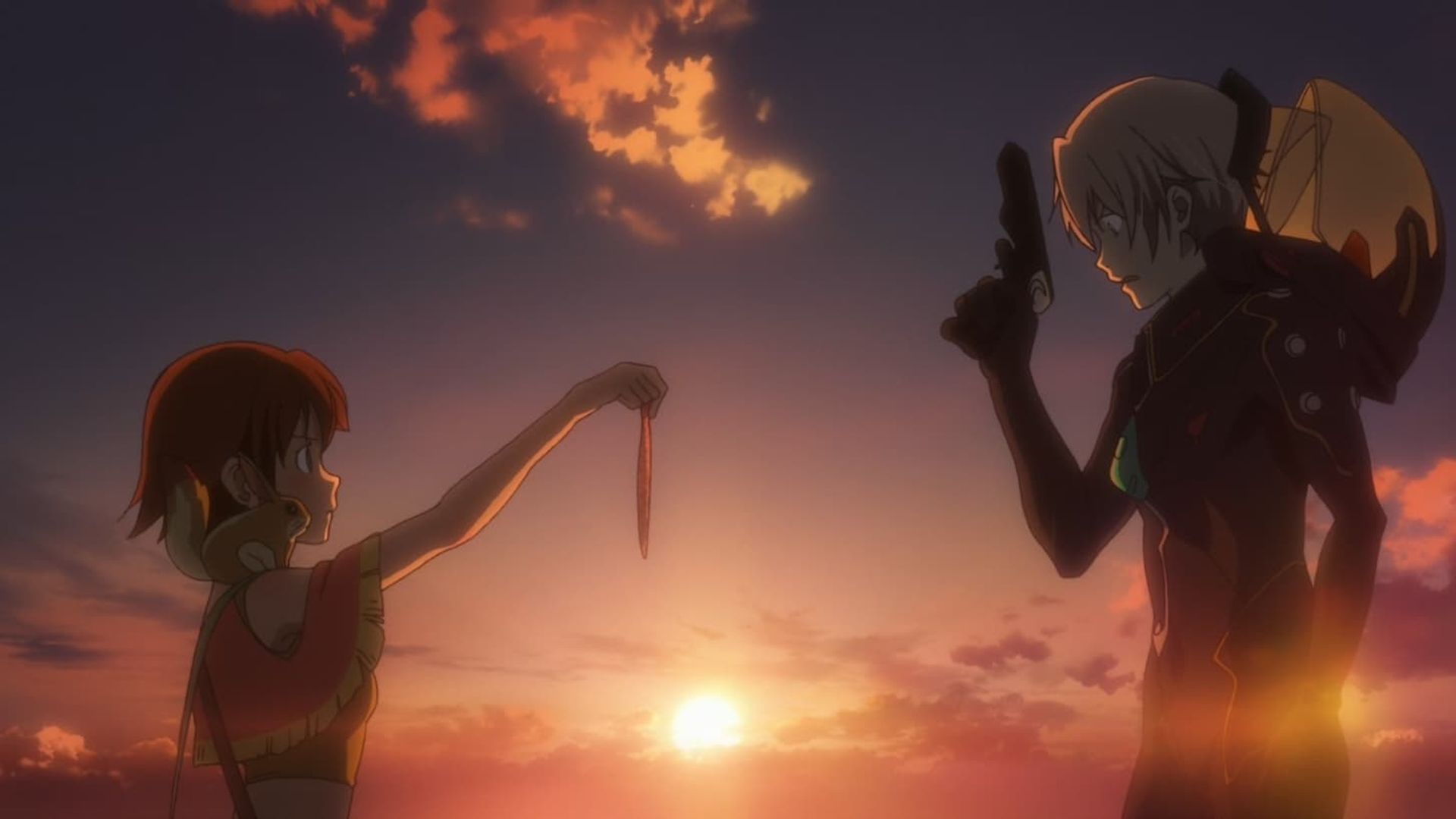 Gargantia on the Verdurous Planet background