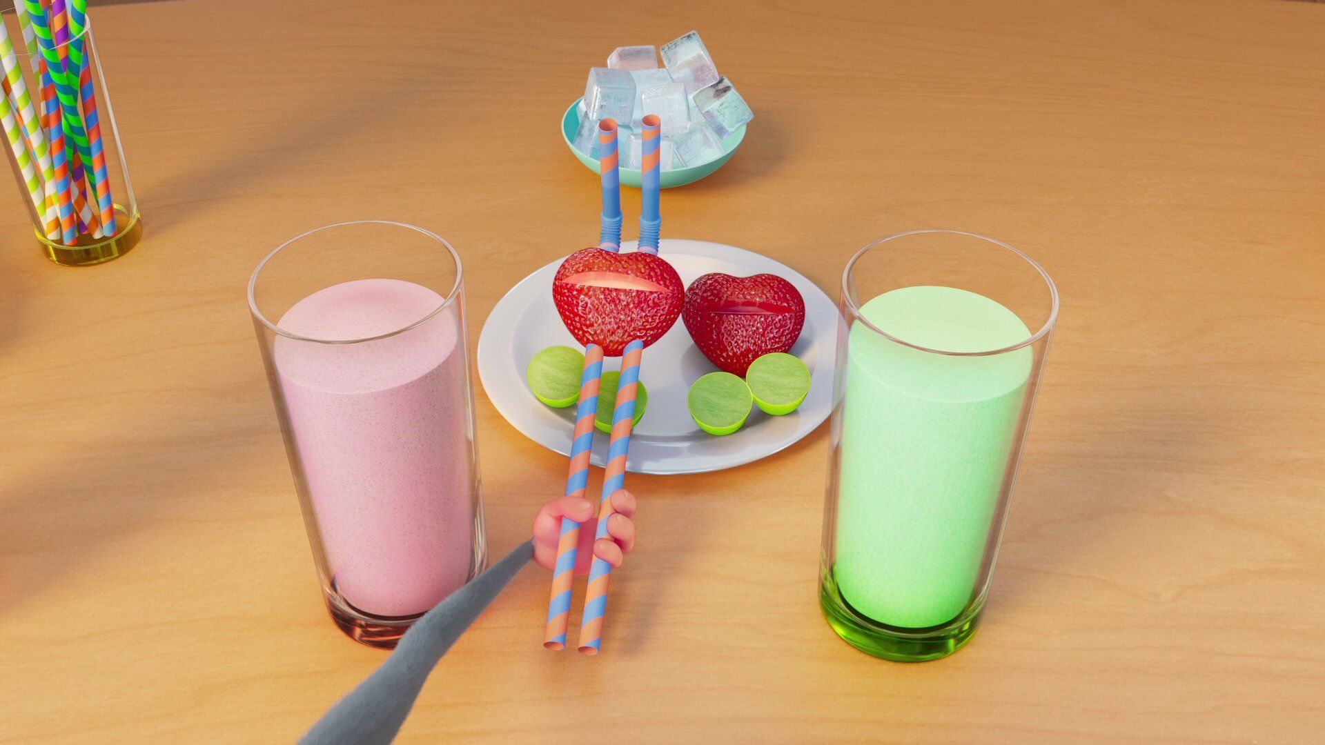 Booba: Food Puzzle background