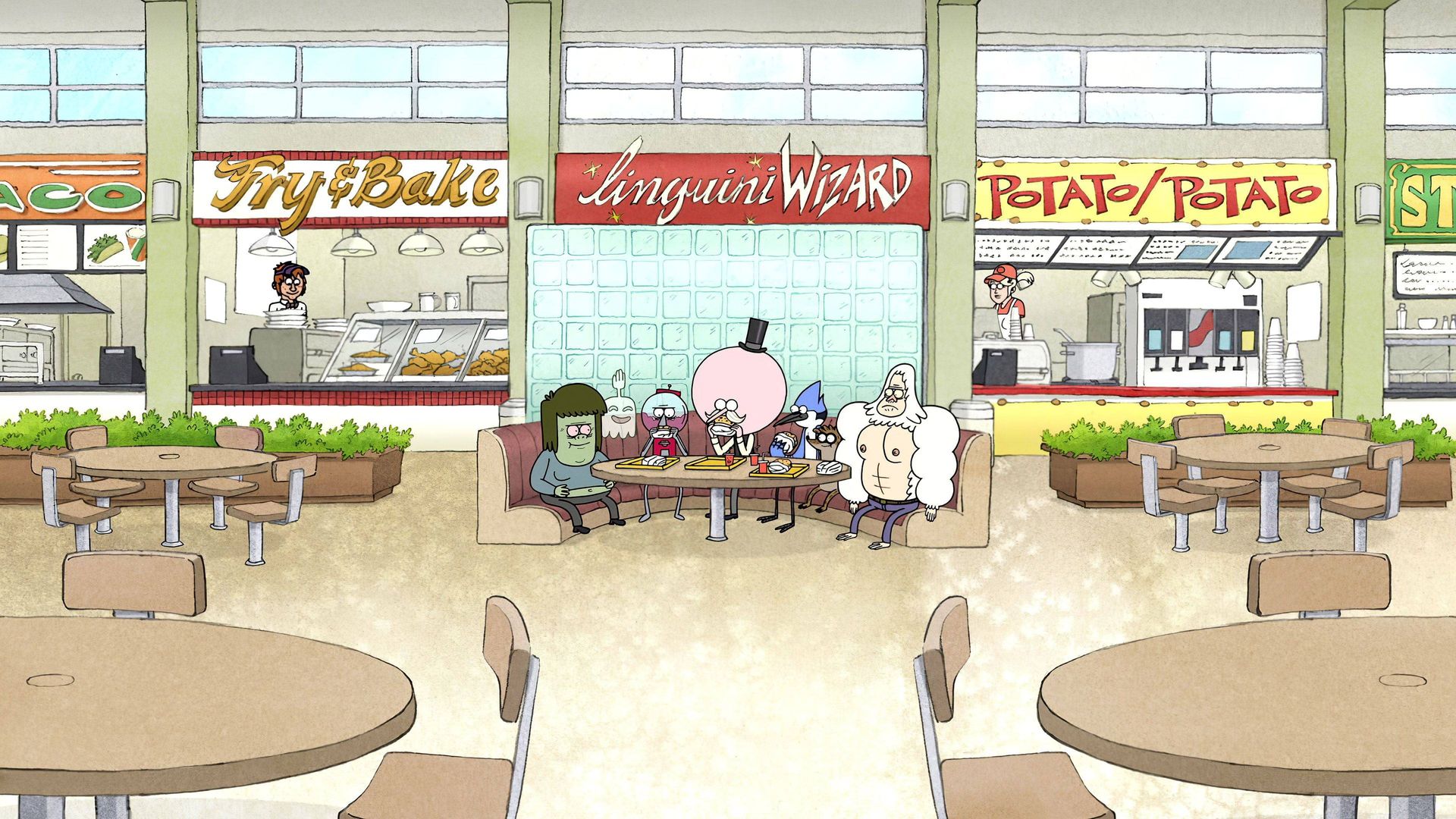 Regular Show background