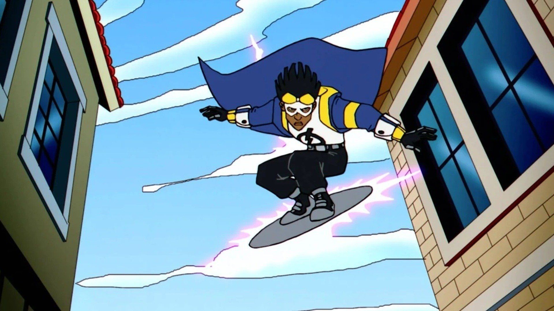 Static Shock background