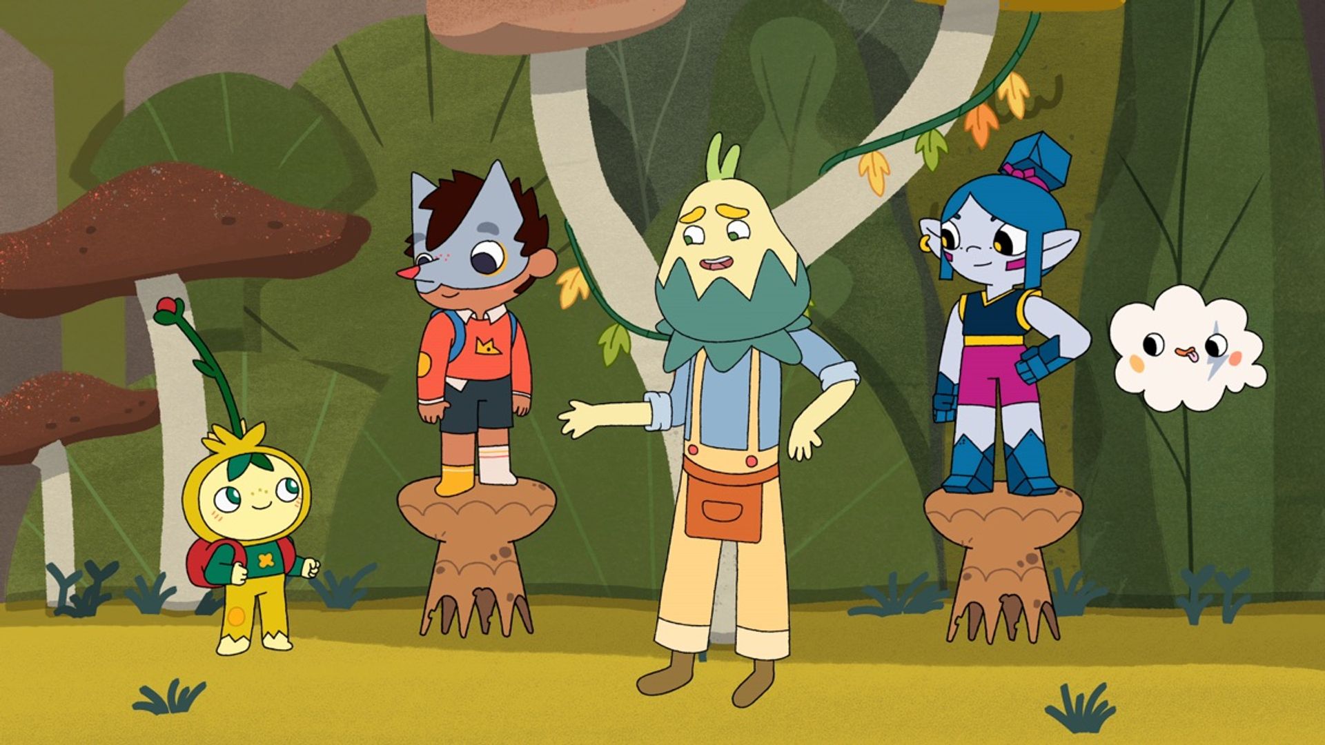 Wolfboy and the Everything Factory background