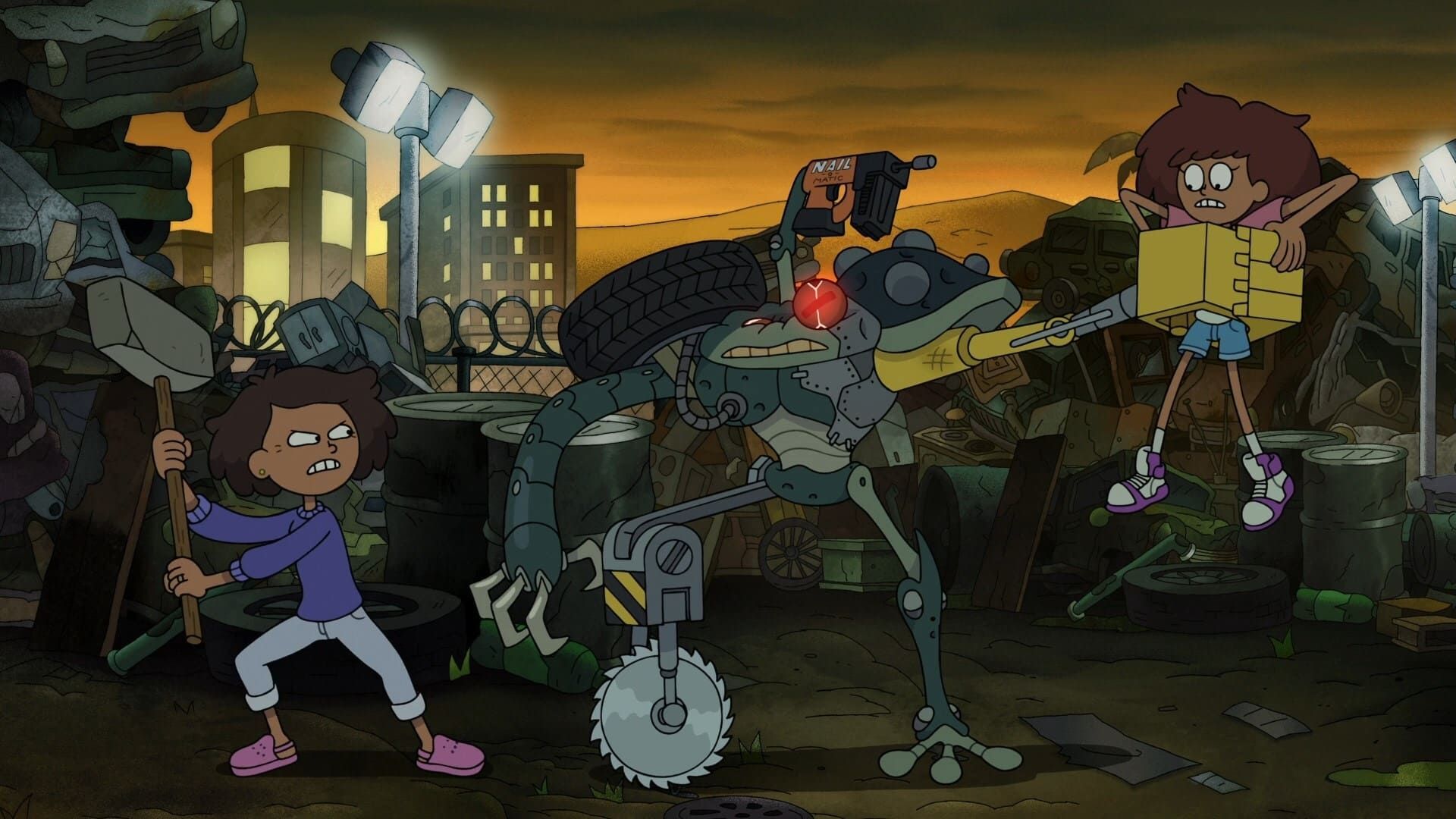 Amphibia background