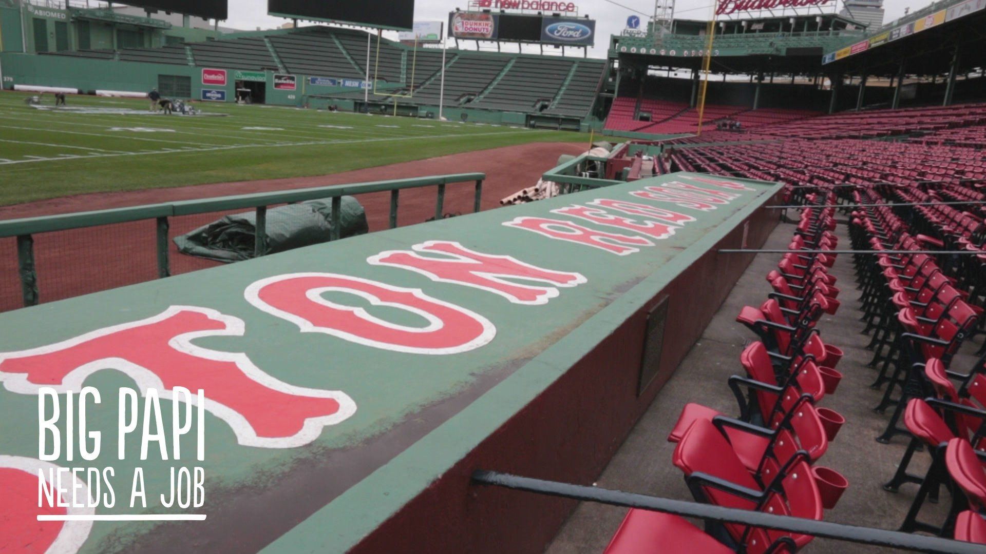 Big Papi Needs a Job background