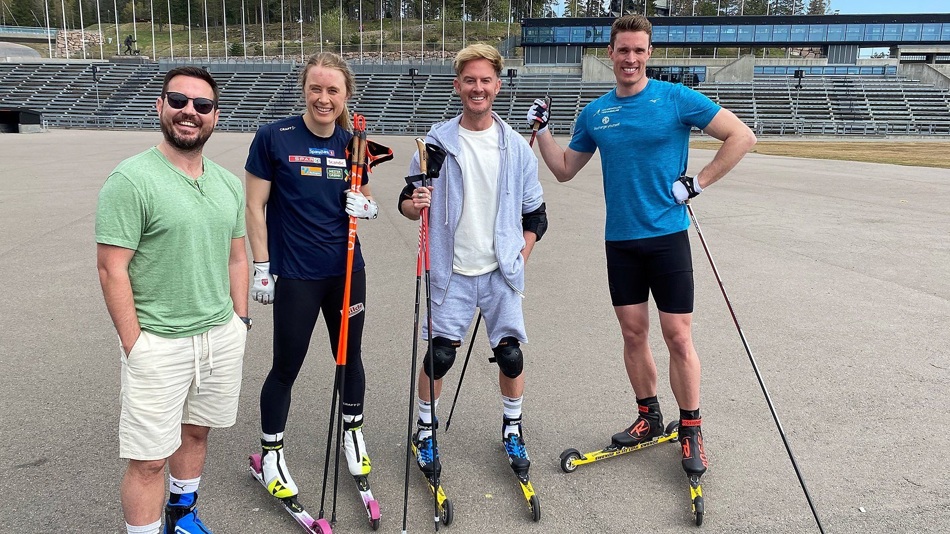 Martin Compston's Norwegian Fling background