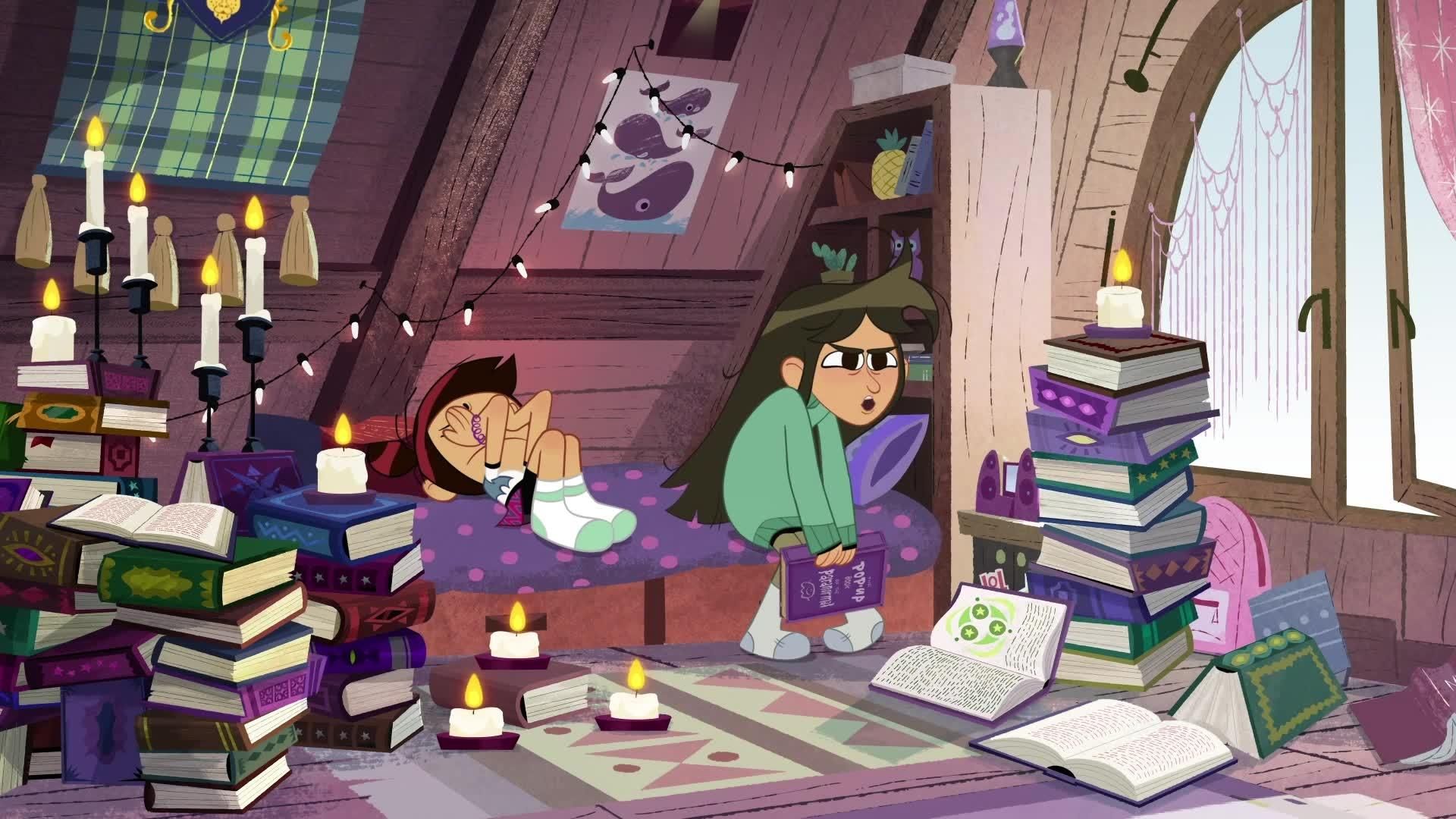 The Ghost and Molly McGee background