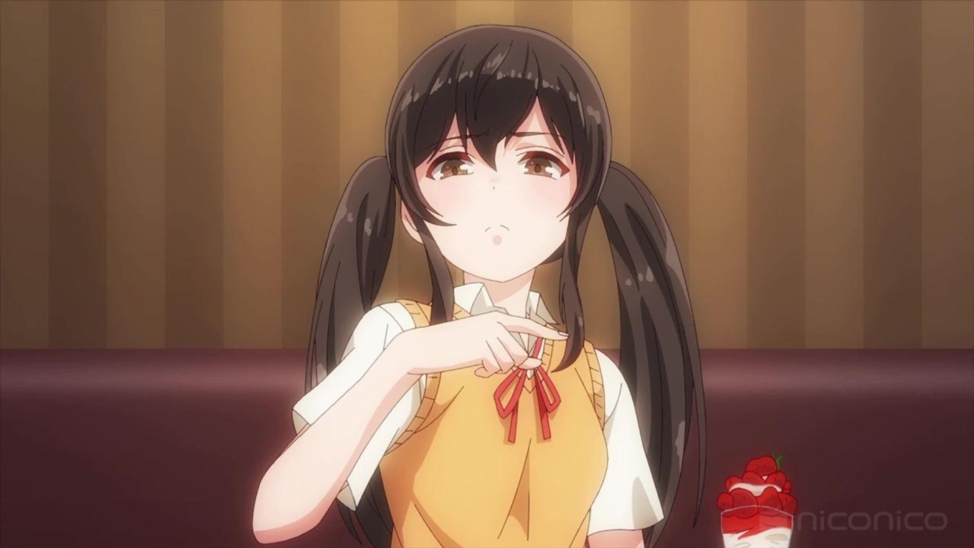 I Want You to Show Me Your Panties with a Disgusted Face background