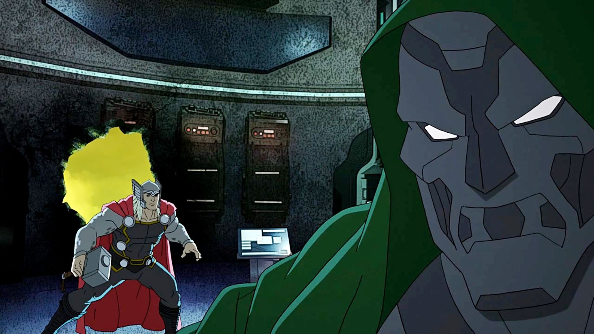 Avengers Assemble background