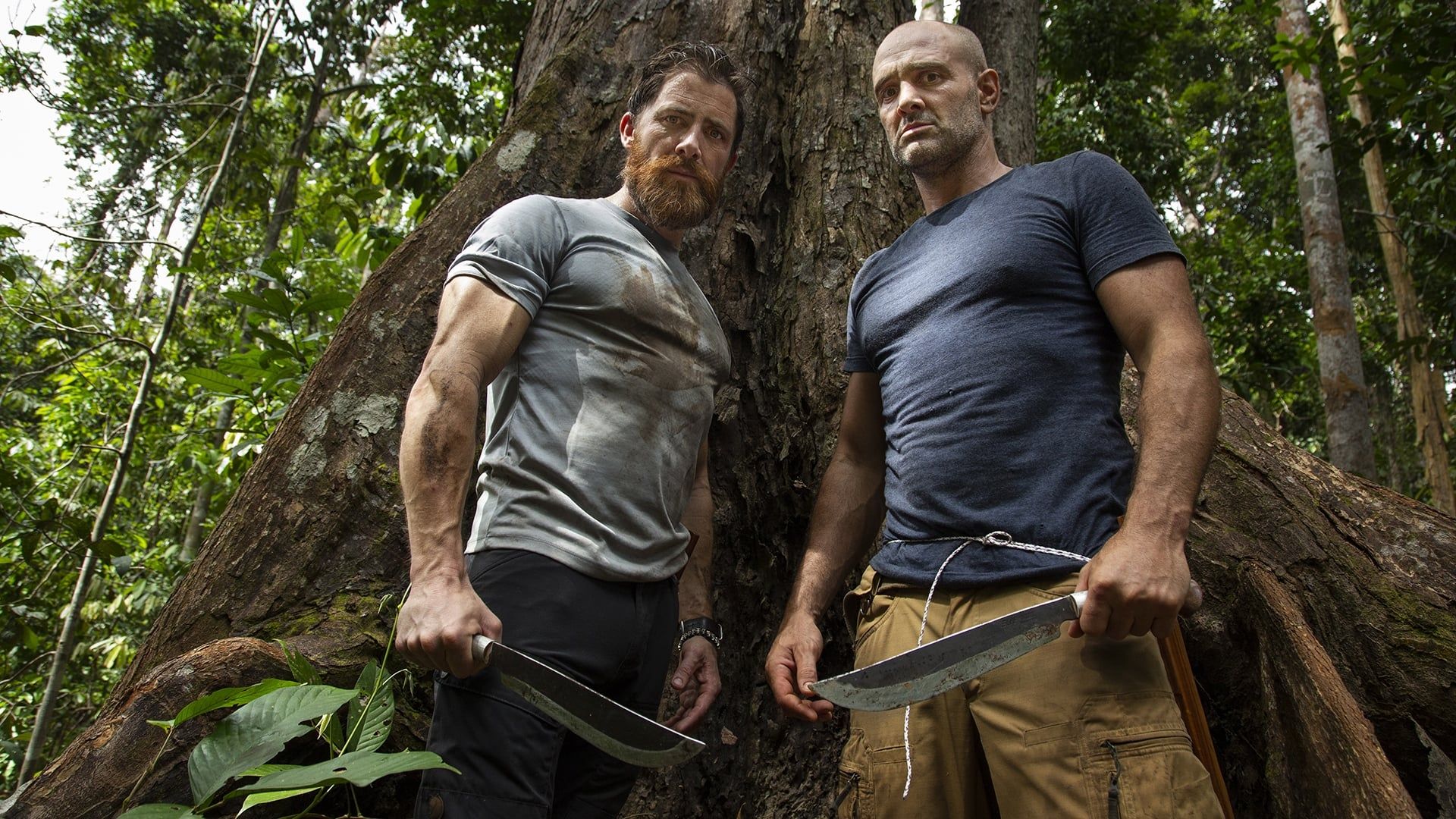 Ed Stafford: First Man Out background