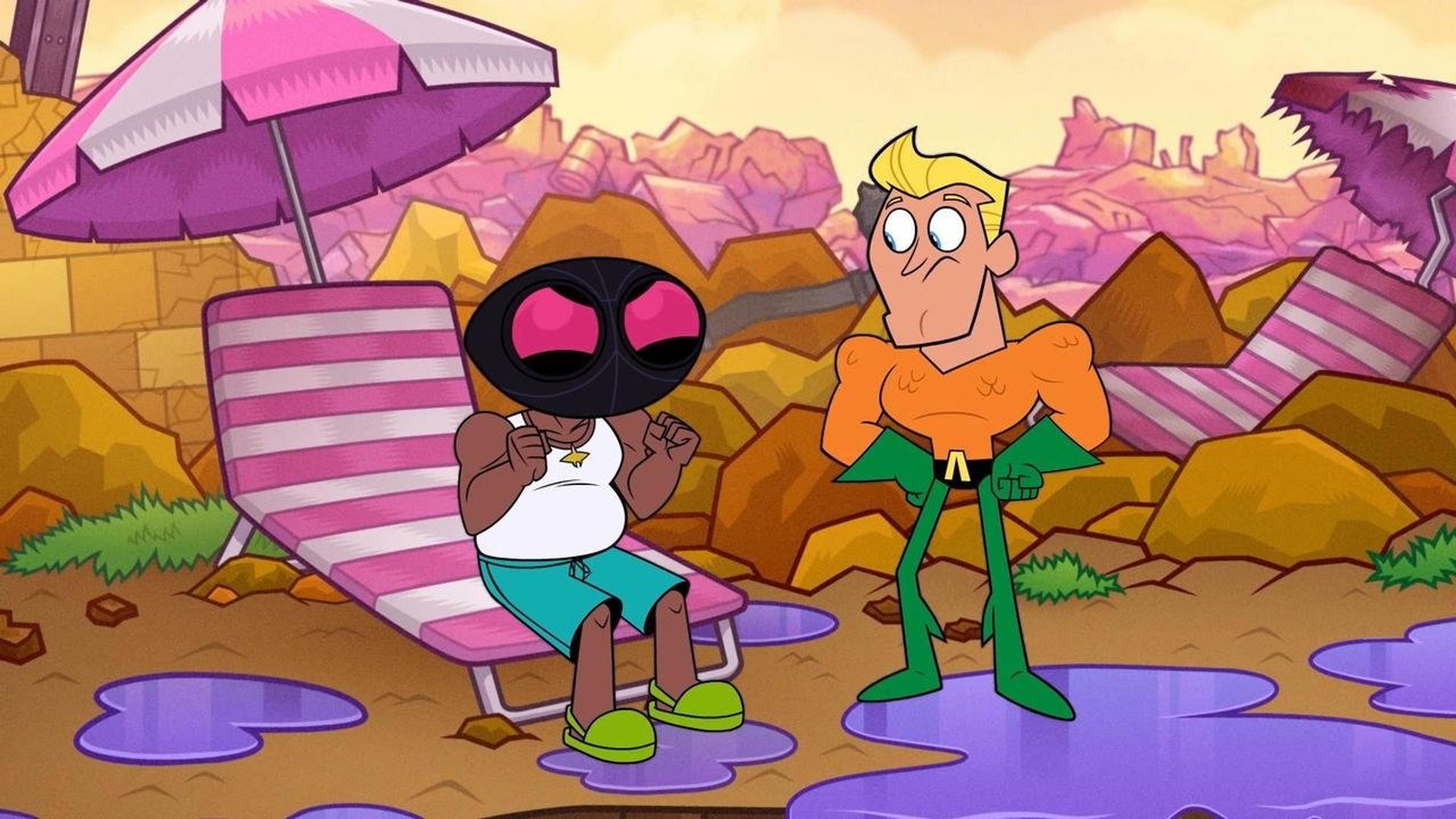 Teen Titans Go! background
